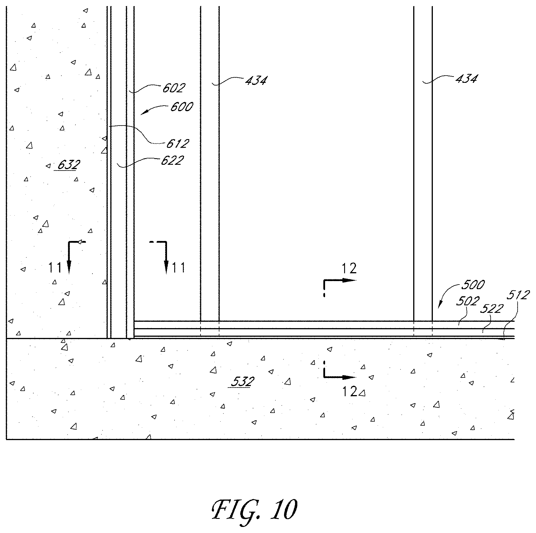 Patent US11773587 Figure 9 – Two-piece track system