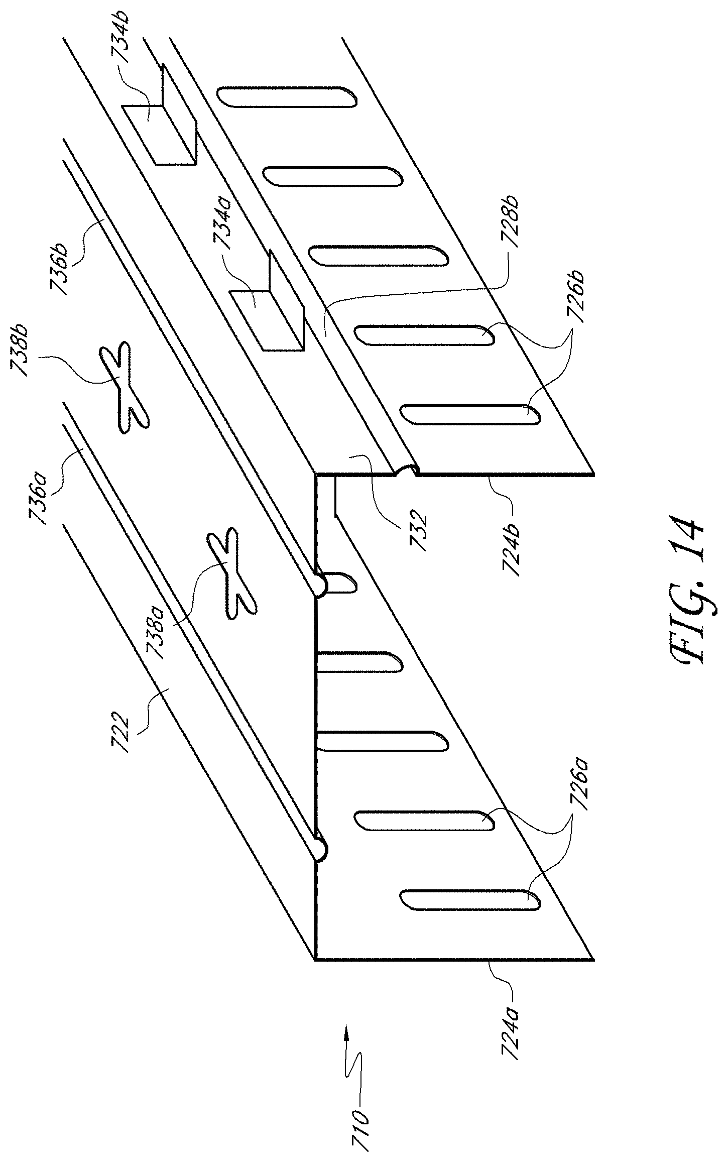 Patent US11773587 Figure 12 – Two-piece track system