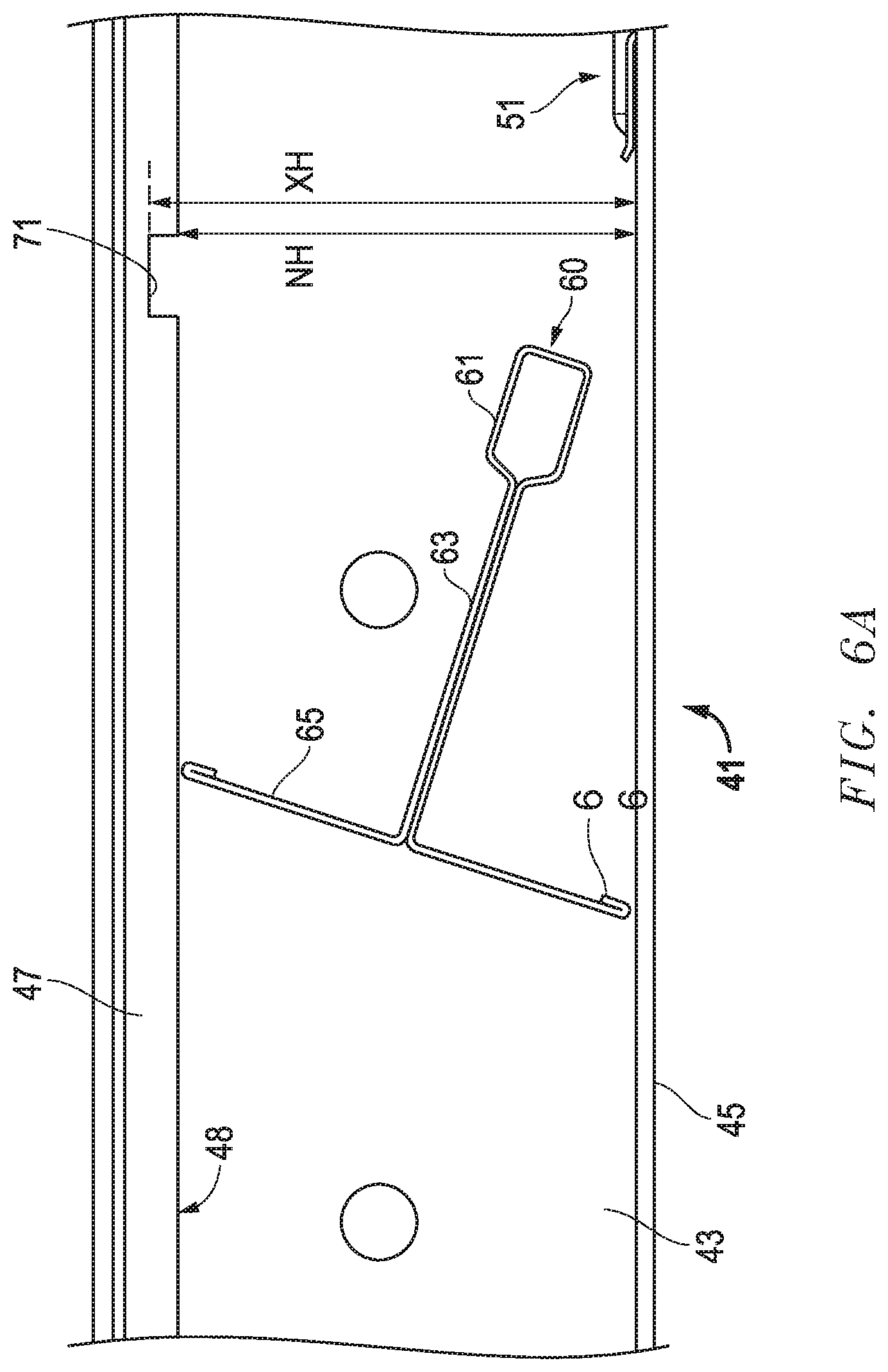 Patent US11773590 Figure 6 – System, method and apparatus for wall support of ceiling suspension grid
