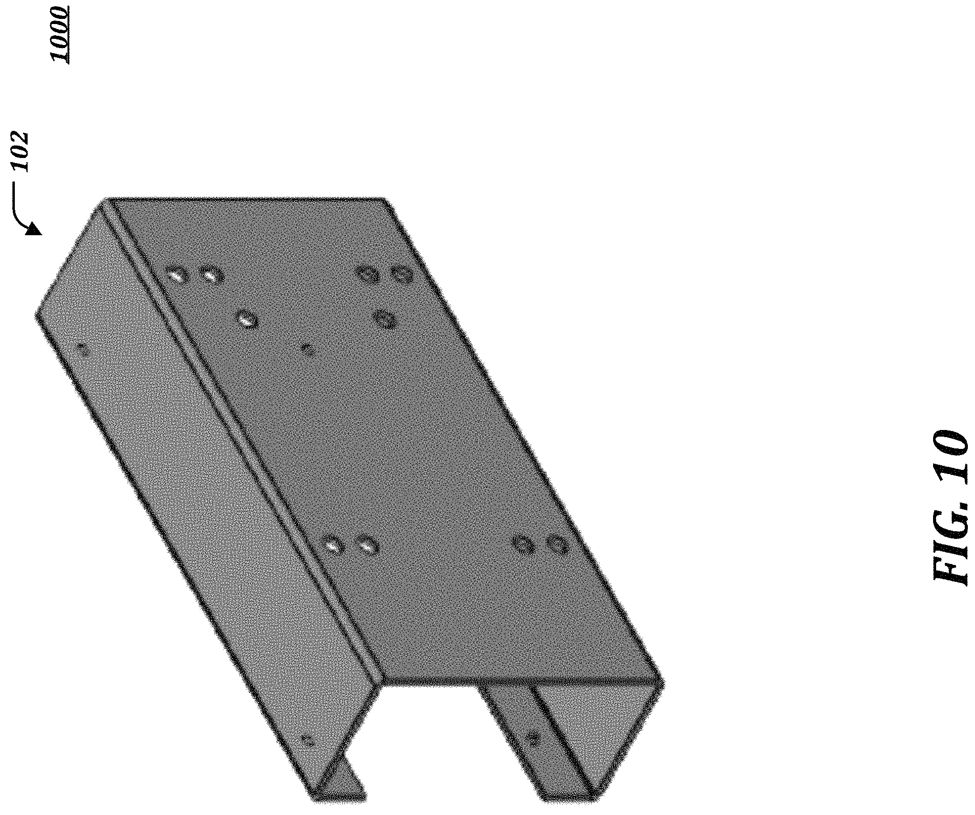 Patent US11773596 Figure 11 – Roof bracket and system and methods for using same