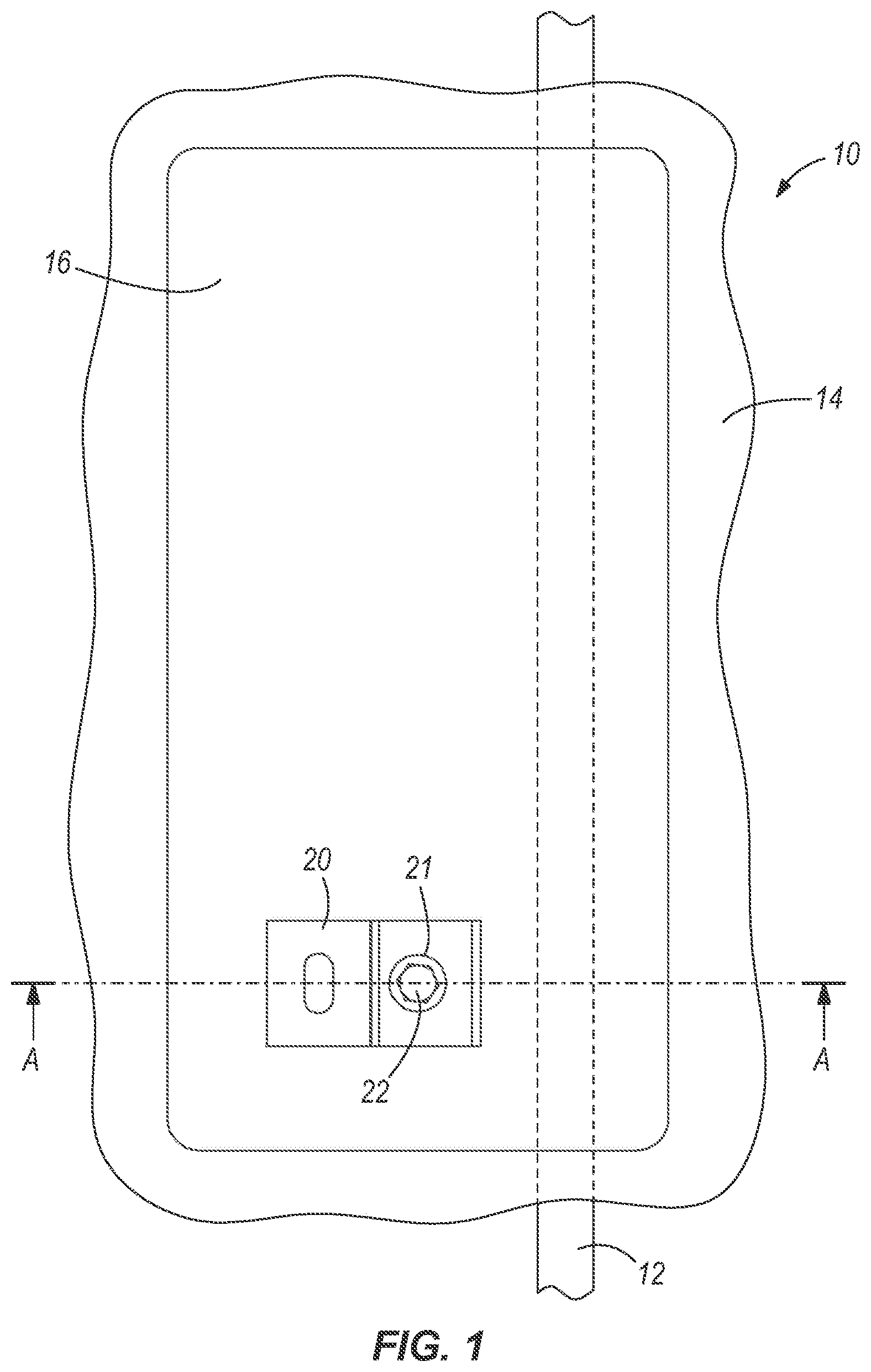 Patent US11773597 Figure 1 – Roof mounting system