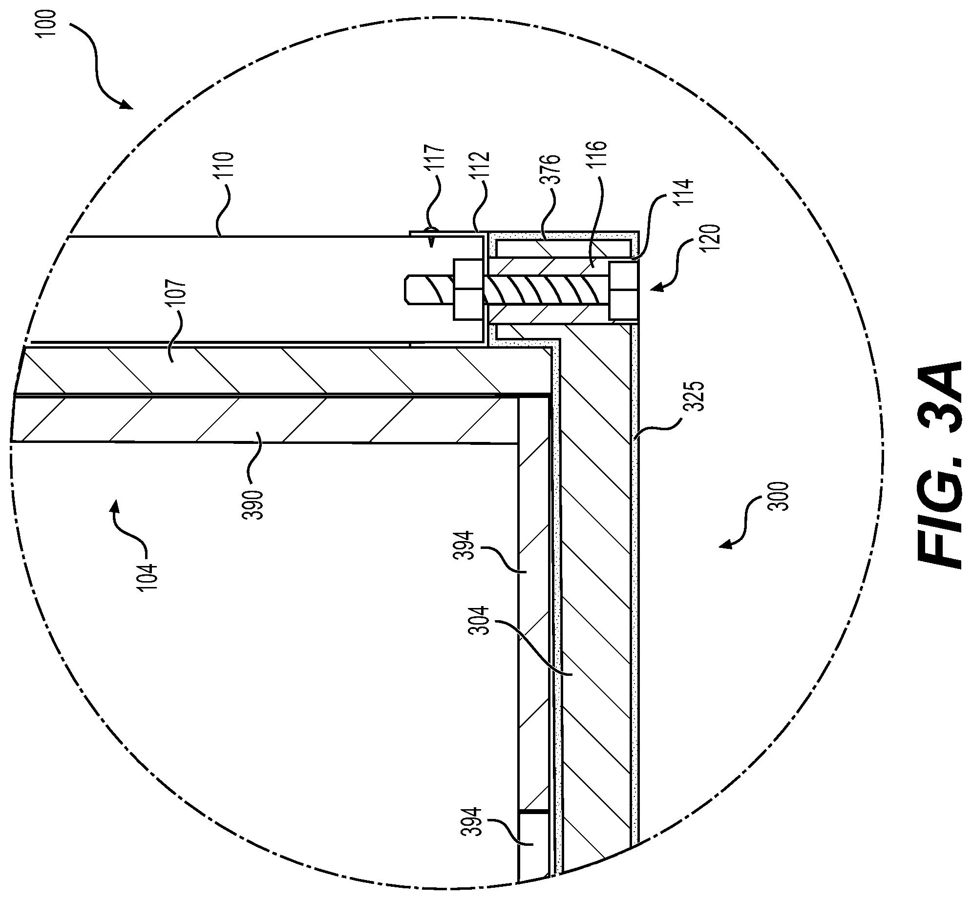 Patent US11773603 Figure 6 – Reinforced floors for modular bathrooms