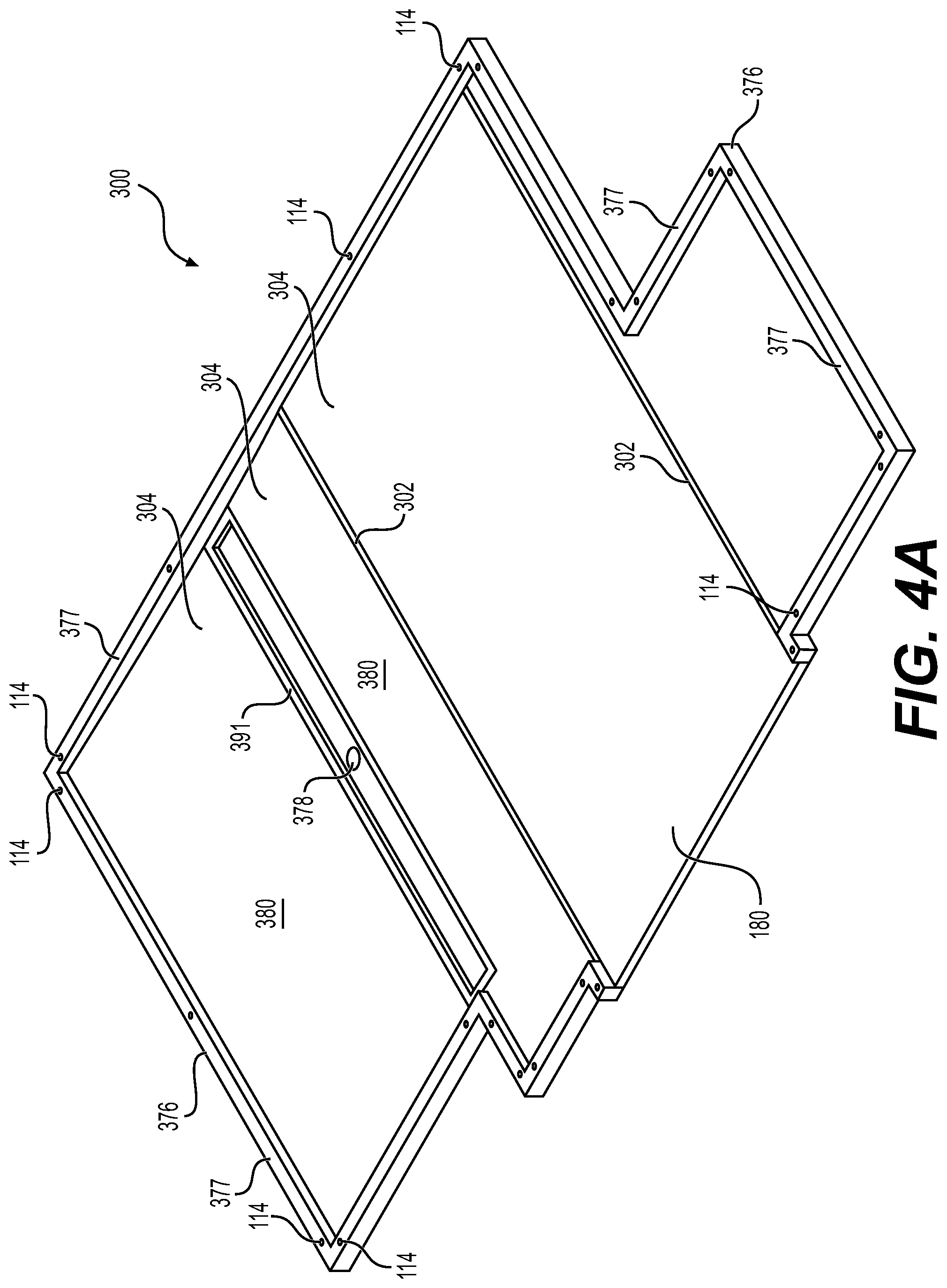 Patent US11773603 Figure 10 – Reinforced floors for modular bathrooms