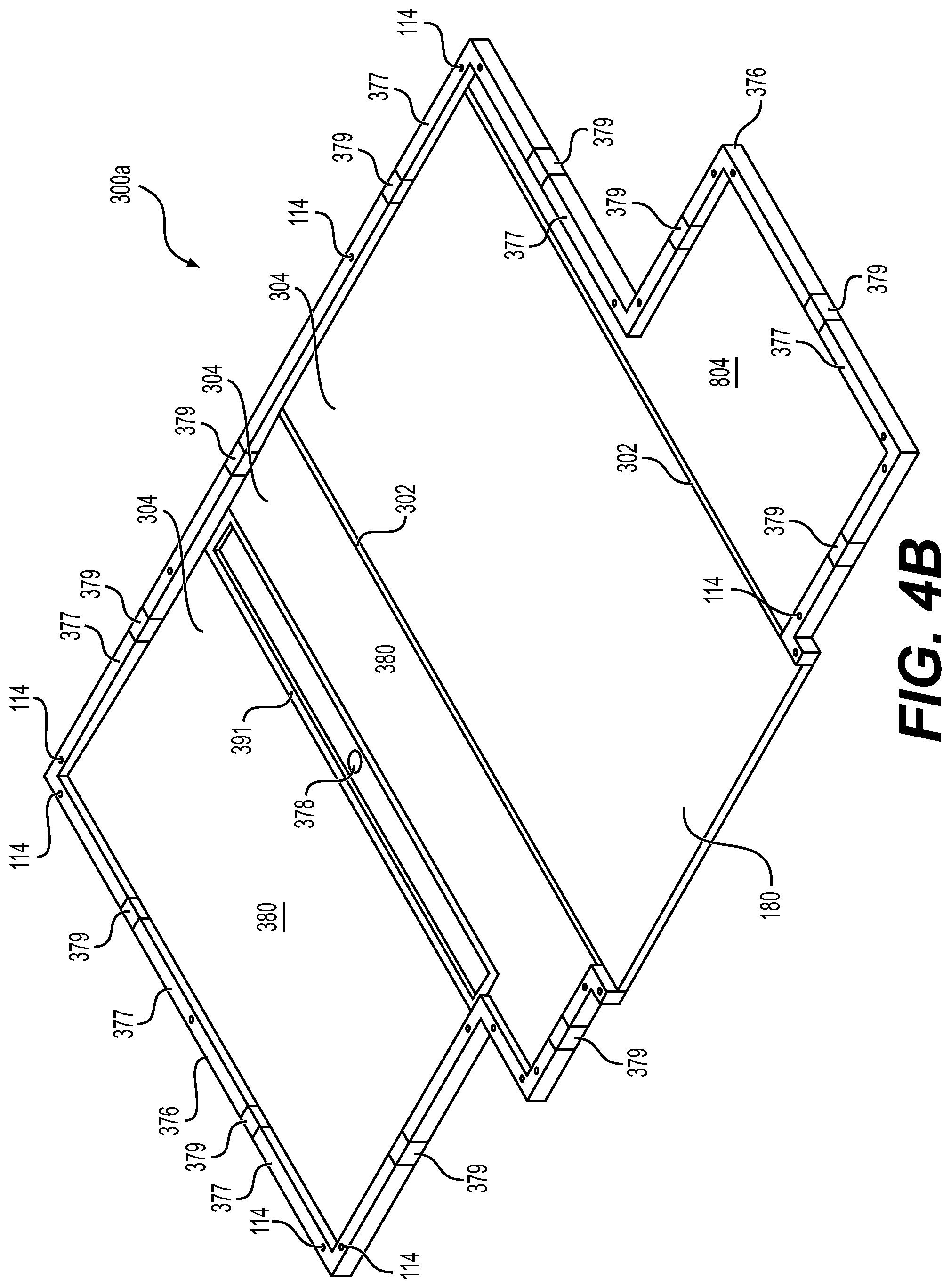 Patent US11773603 Figure 11 – Reinforced floors for modular bathrooms