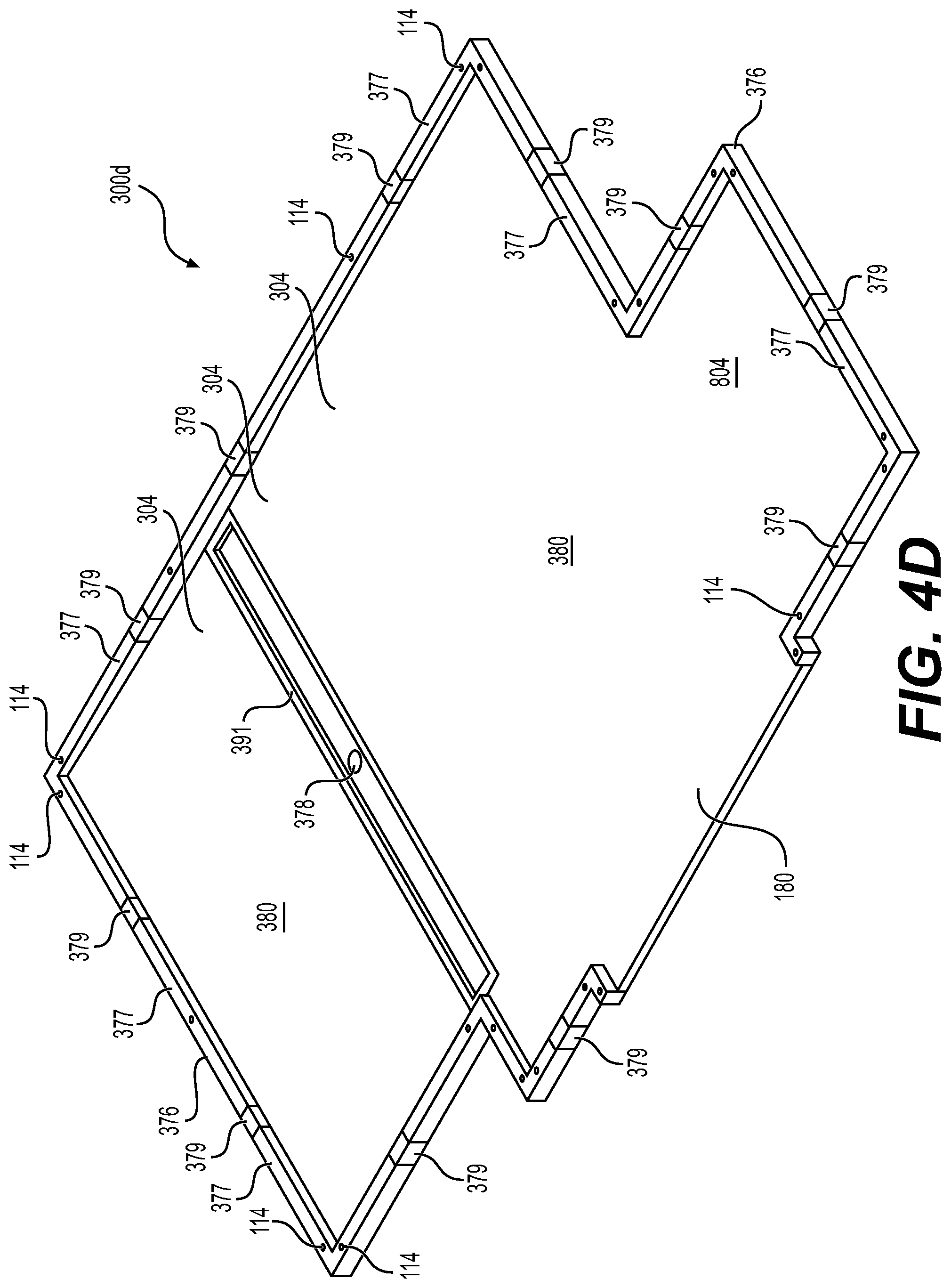 Patent US11773603 Figure 13 – Reinforced floors for modular bathrooms