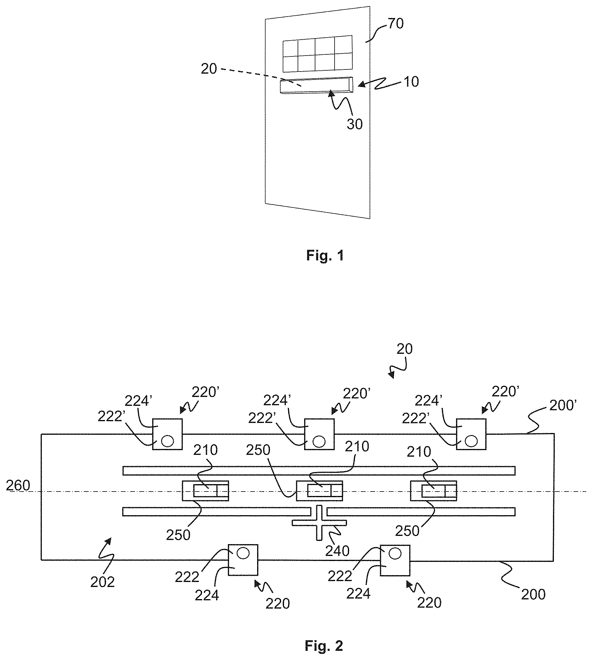 Patent US11773605 Figure 1 – Apparatus for mounting an accessory to an architectural structure