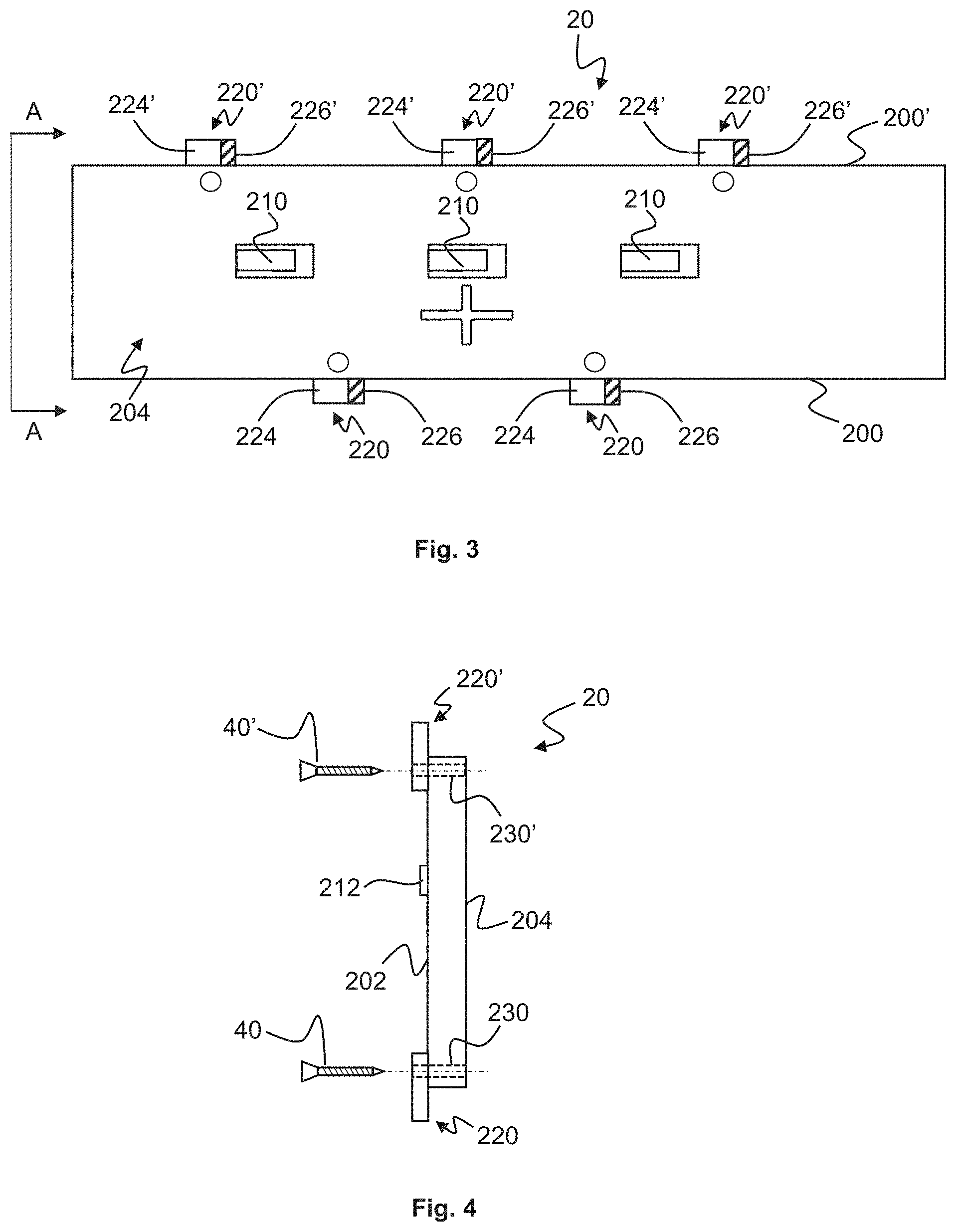 Patent US11773605 Figure 2 – Apparatus for mounting an accessory to an architectural structure