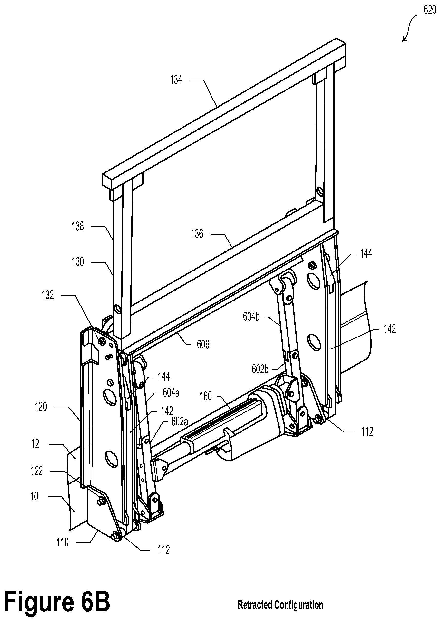 Patent US11773606 Figure 14 – Flip door-to-guardrail