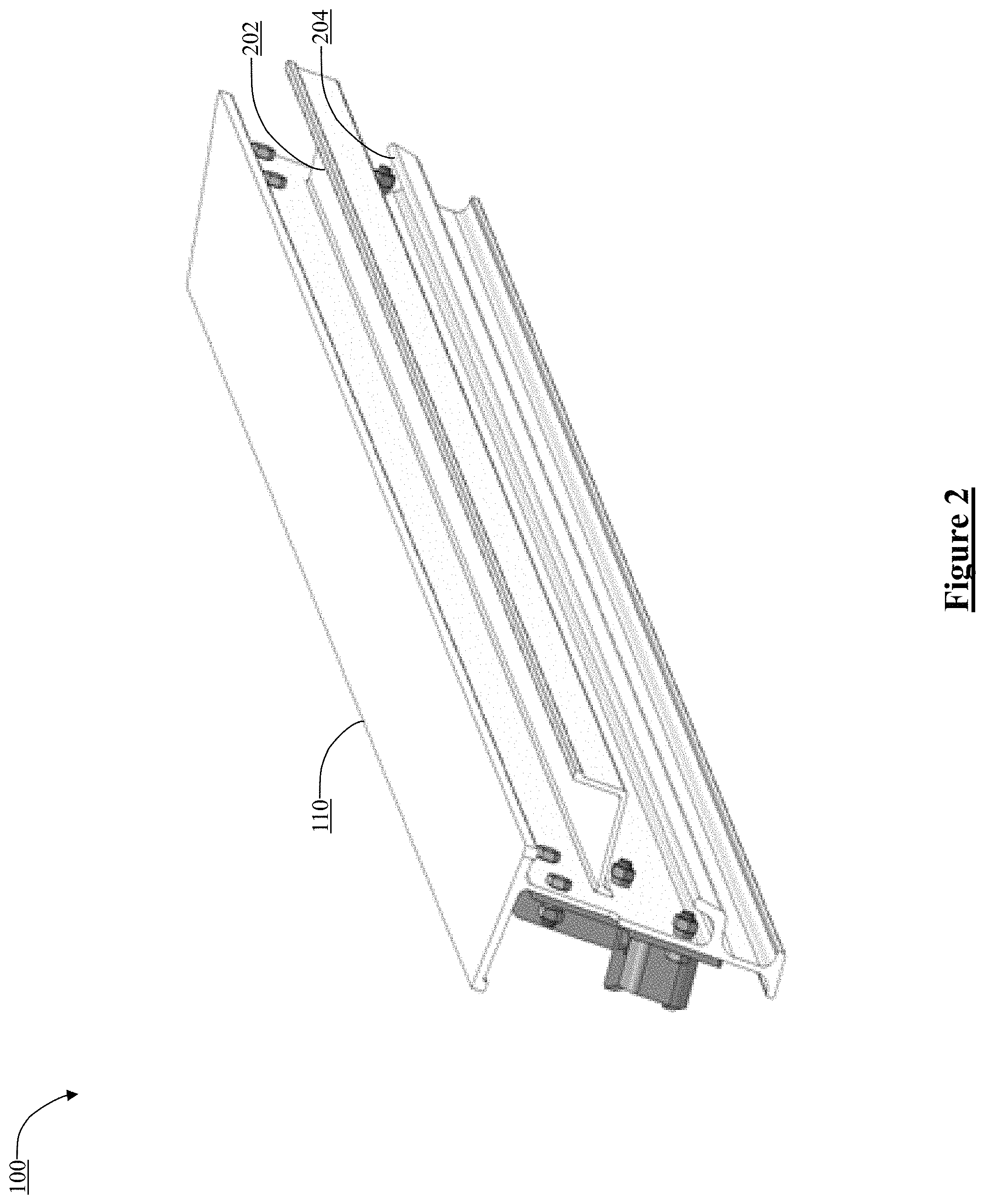 Patent US11773607 Figure 2 – Filler beam assembly