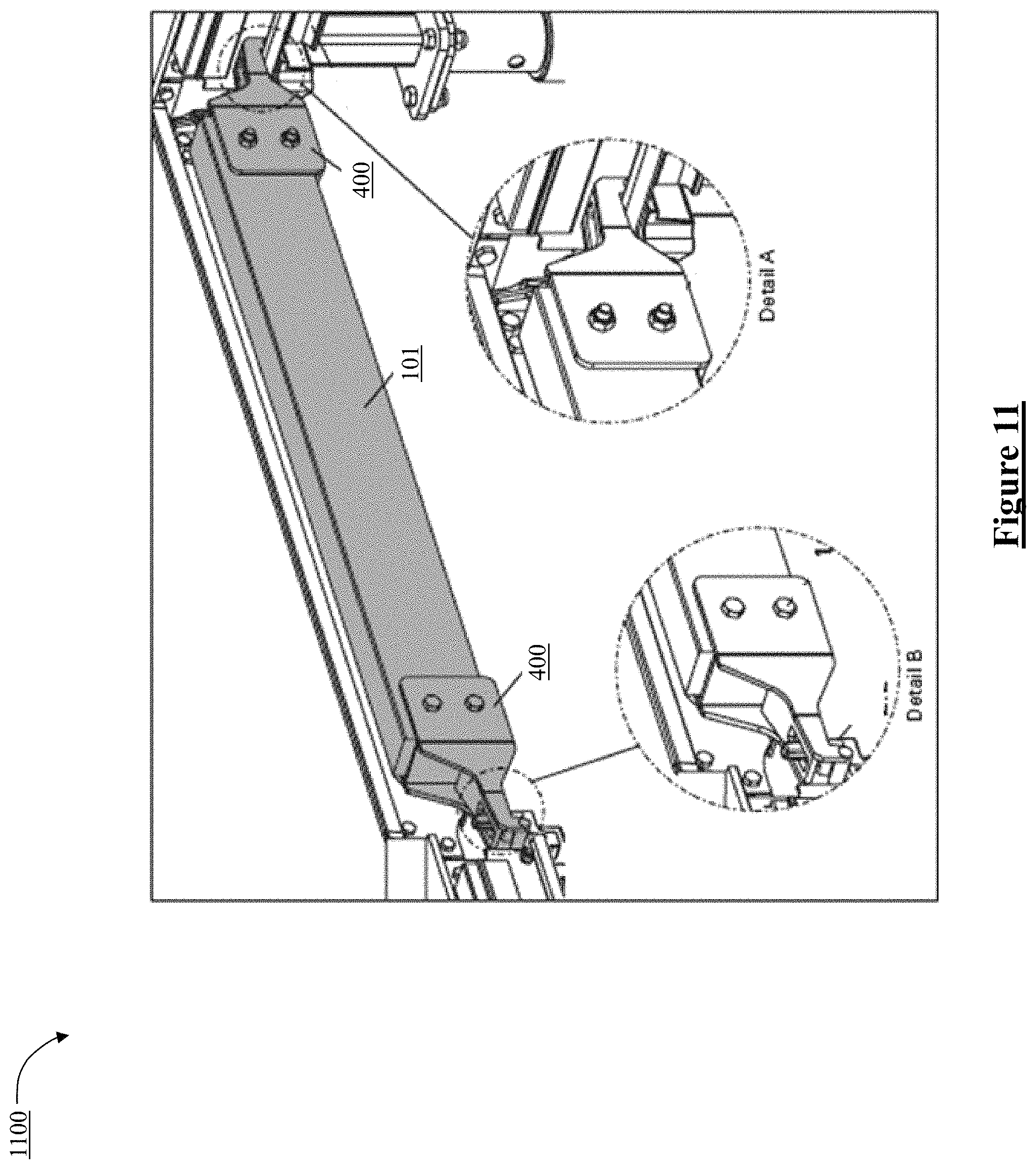 Patent US11773607 Figure 11 – Filler beam assembly