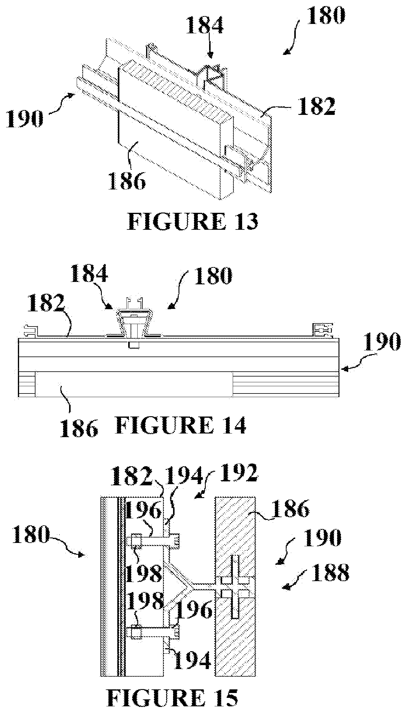 Patent US11773608 Figure 5 – Support structure assembly