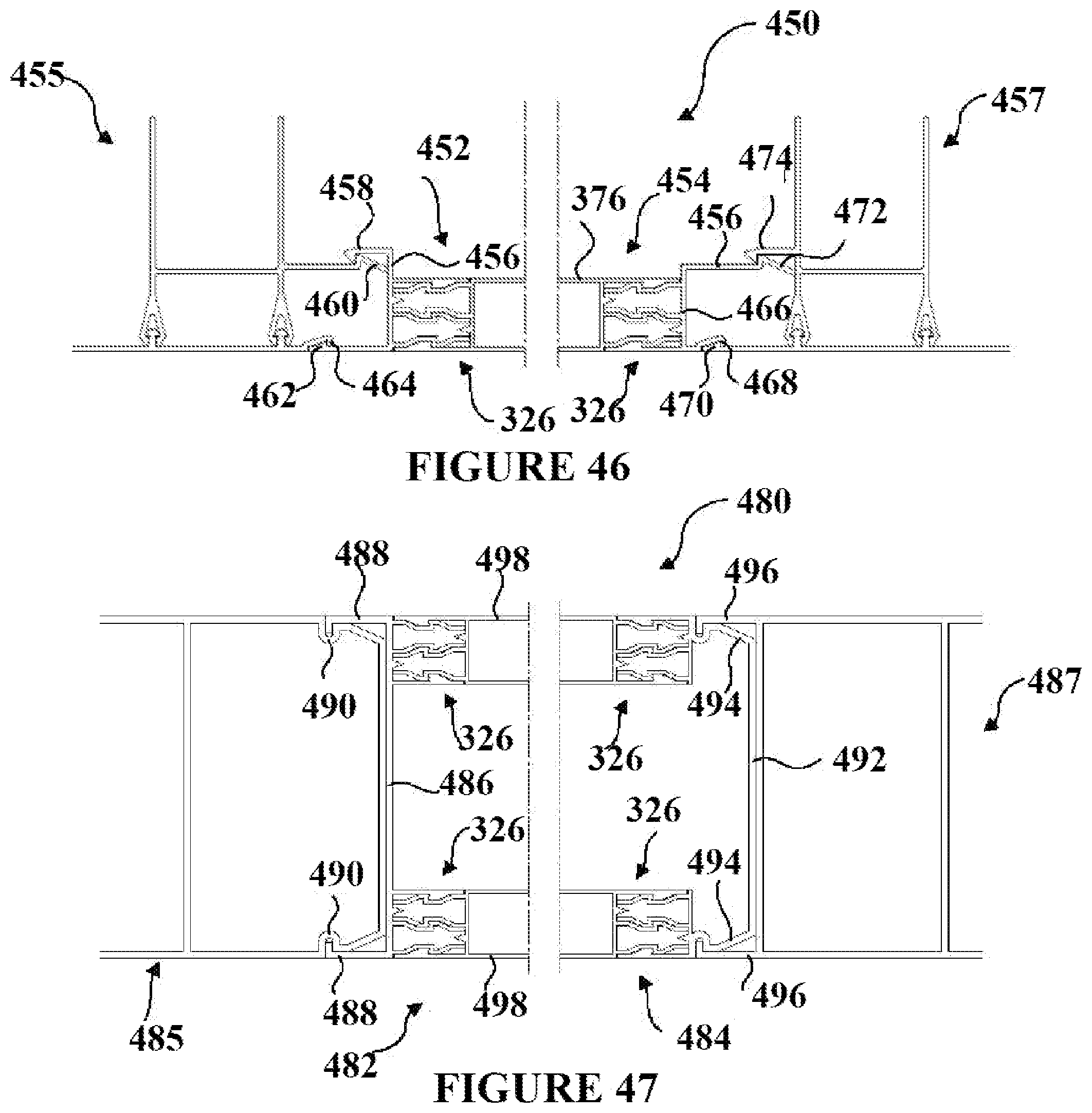 Patent US11773608 Figure 17 – Support structure assembly