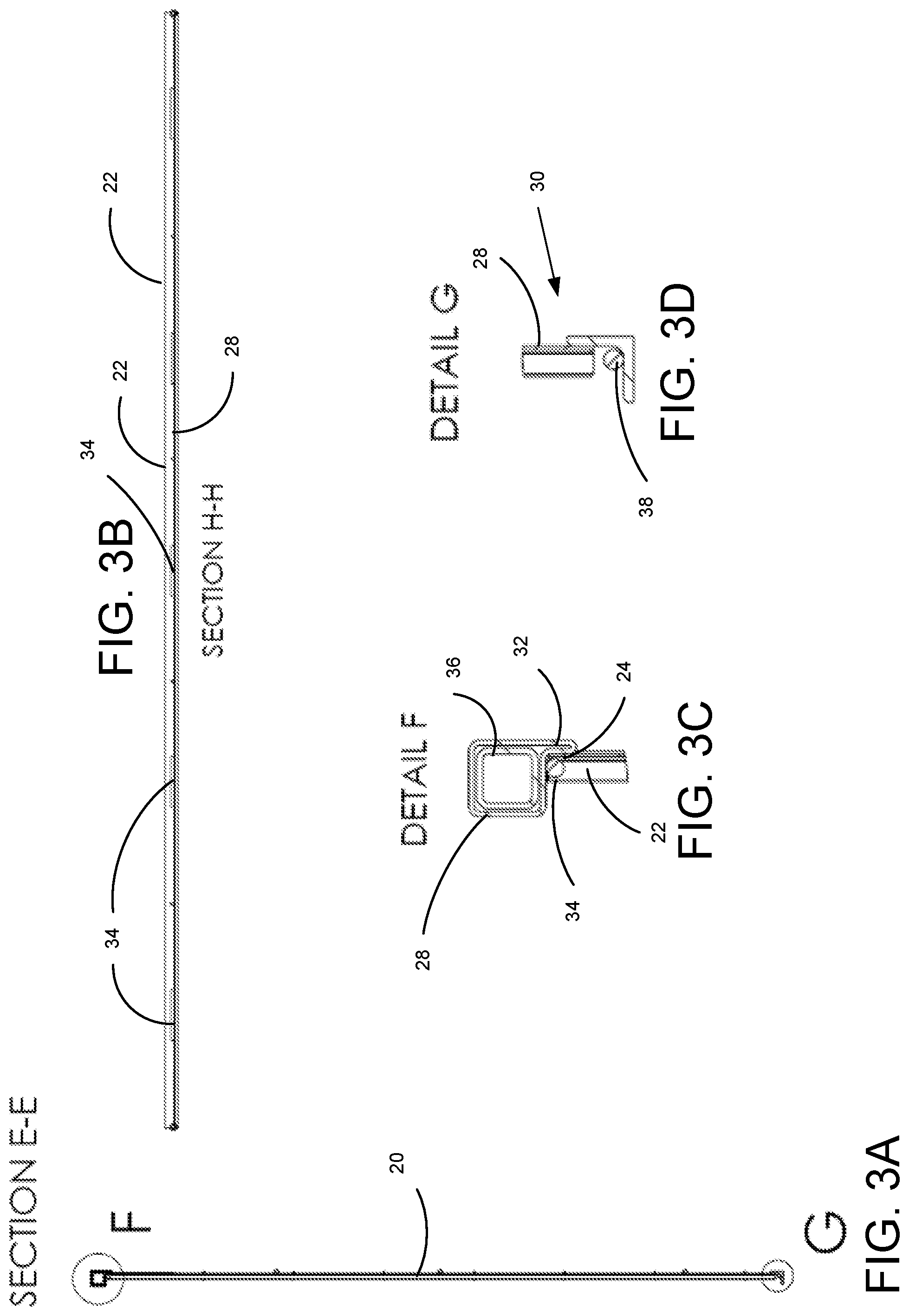 Patent US11773609 Figure 5 – Safety fence assembly