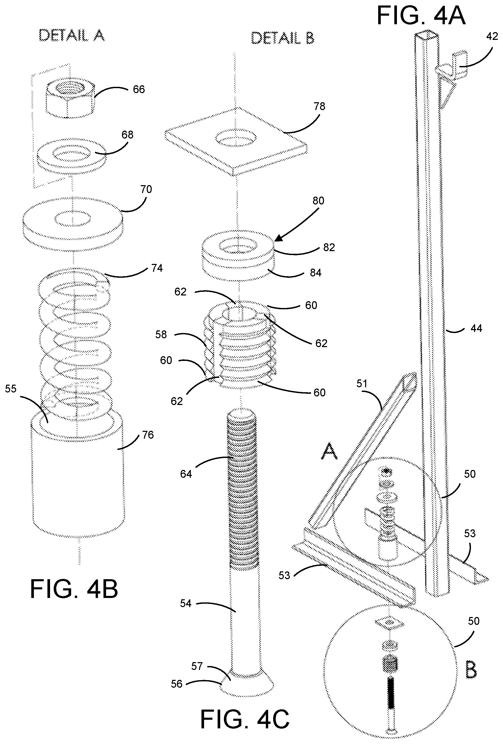 Patent US11773609 Figure 6 – Safety fence assembly