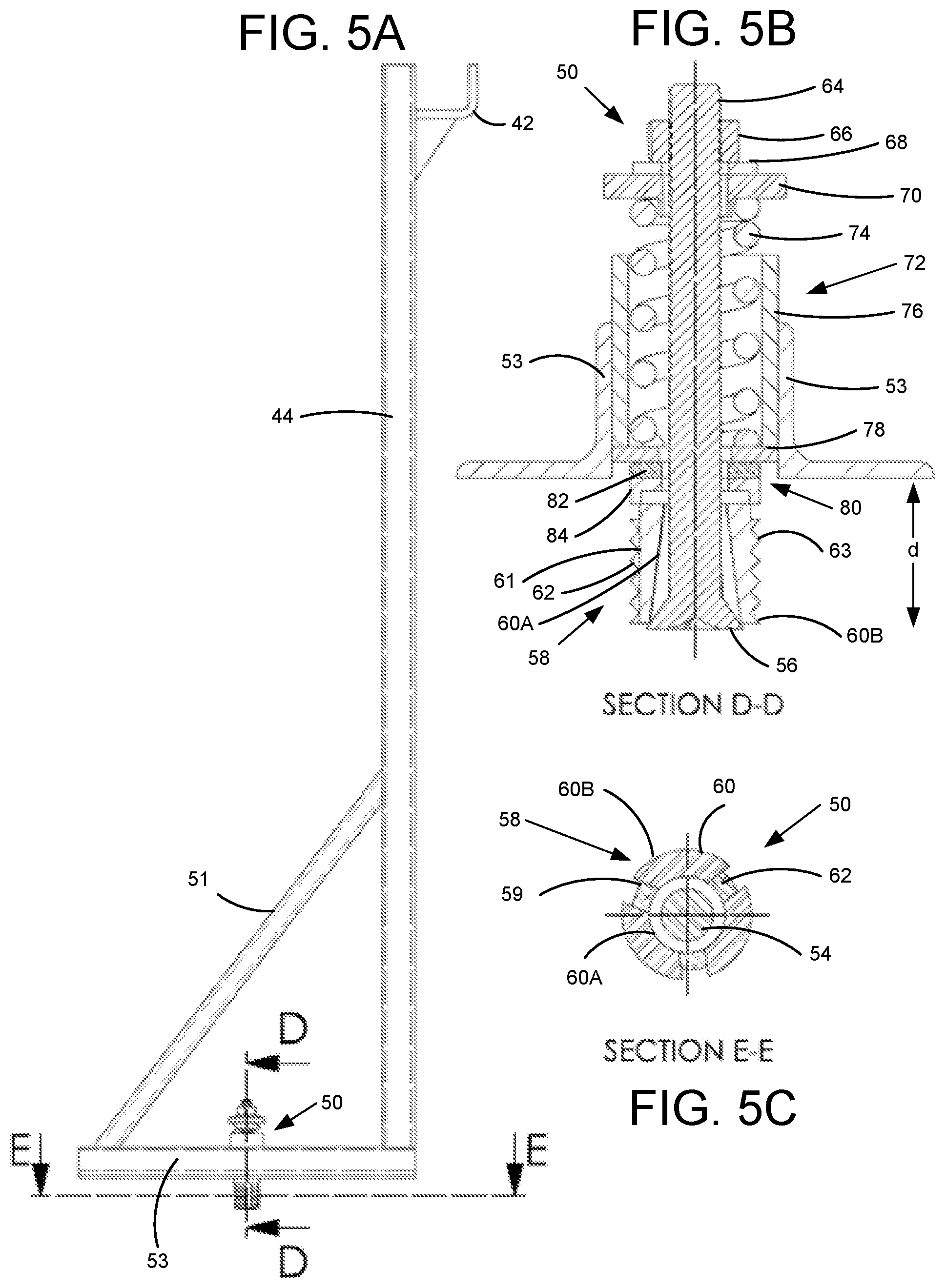 Patent US11773609 Figure 8 – Safety fence assembly