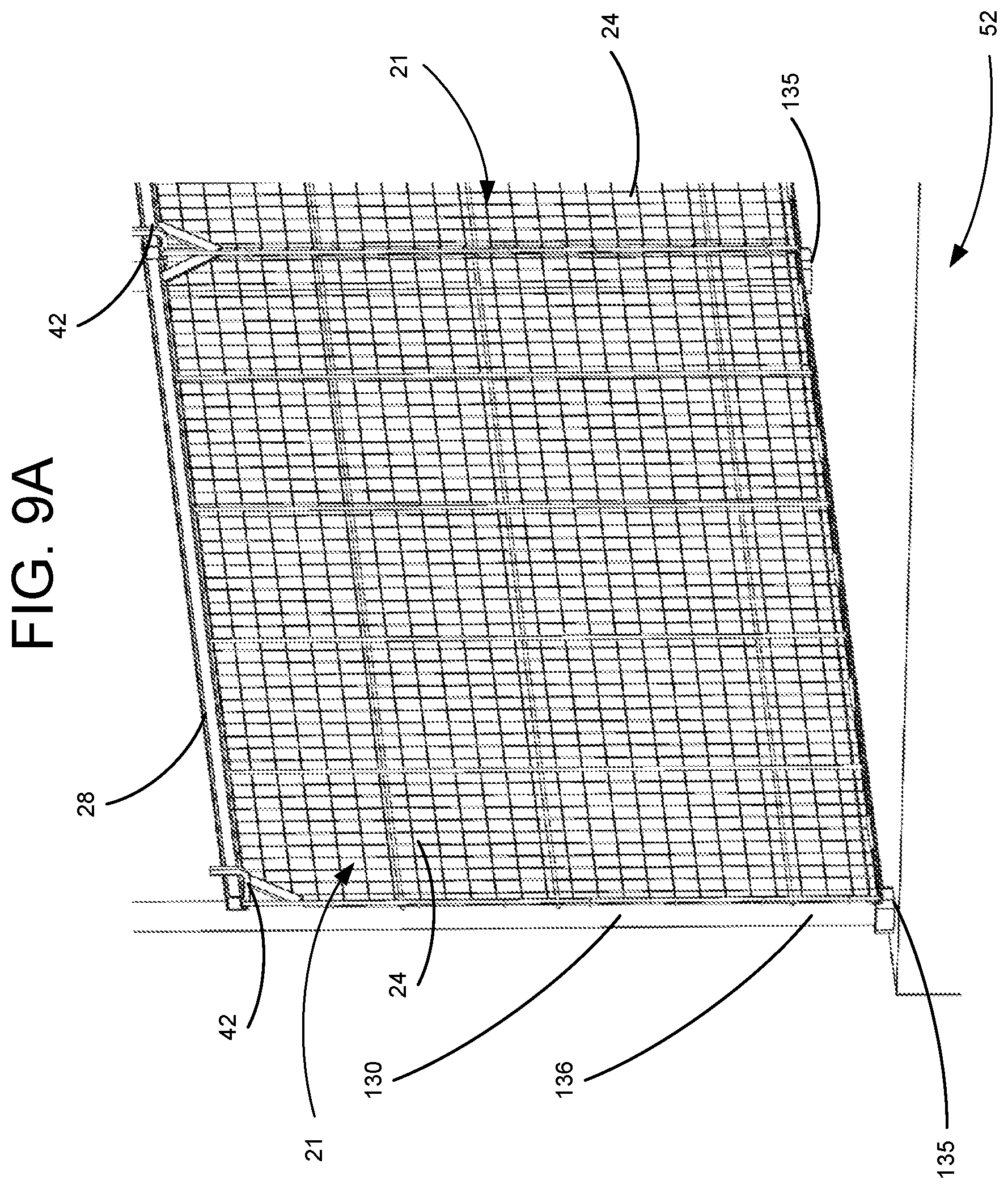 Patent US11773609 Figure 15 – Safety fence assembly