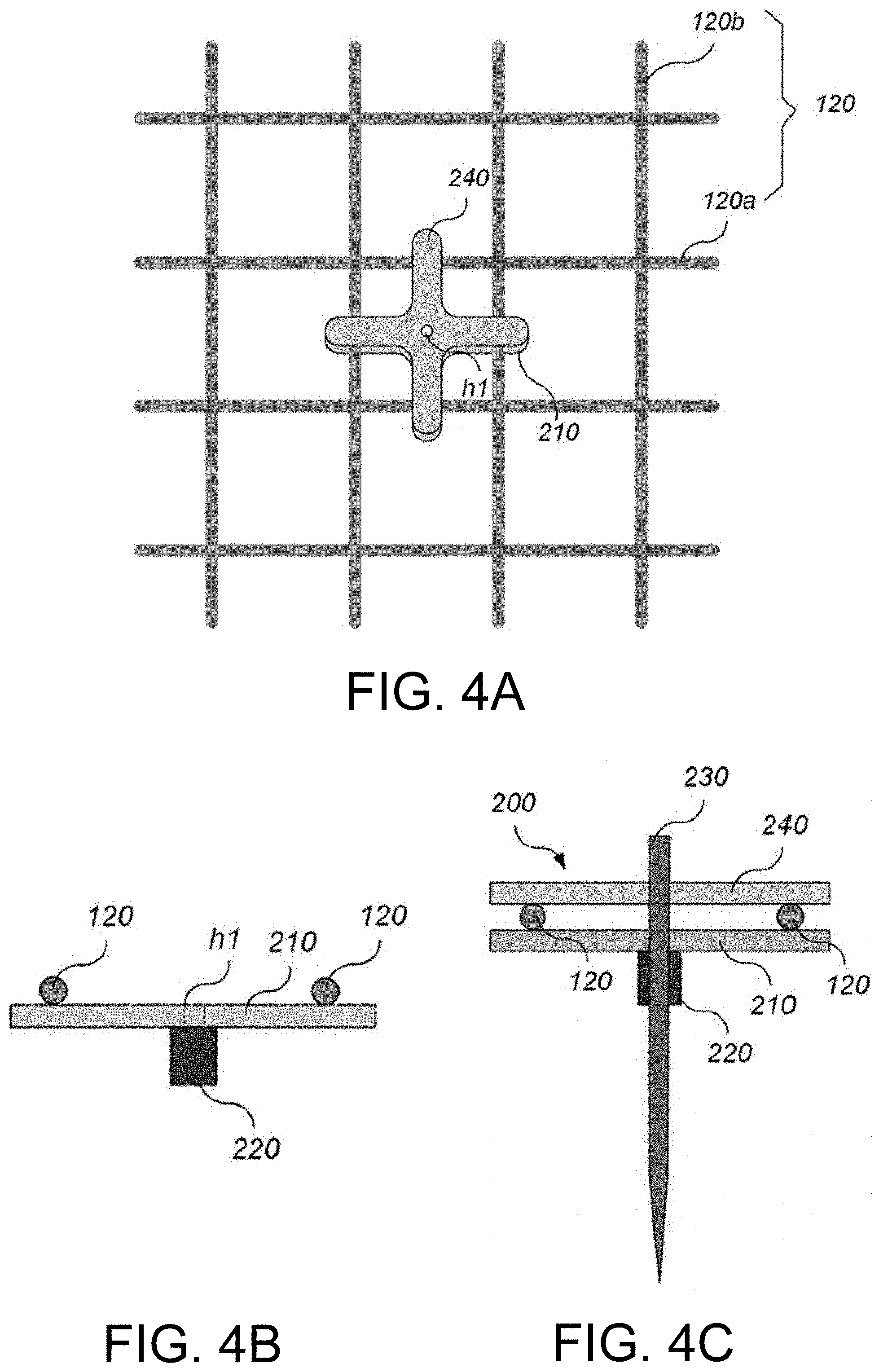 Patent US11773610 Figure 4 – Concrete structure strengthened using grid reinforcement material and non-shrink grout and method of strengthening the same