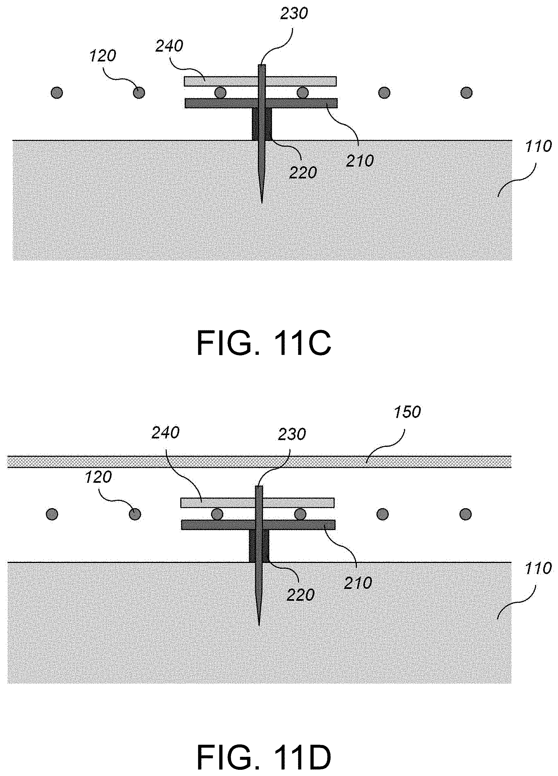 Patent US11773610 Figure 14 – Concrete structure strengthened using grid reinforcement material and non-shrink grout and method of strengthening the same