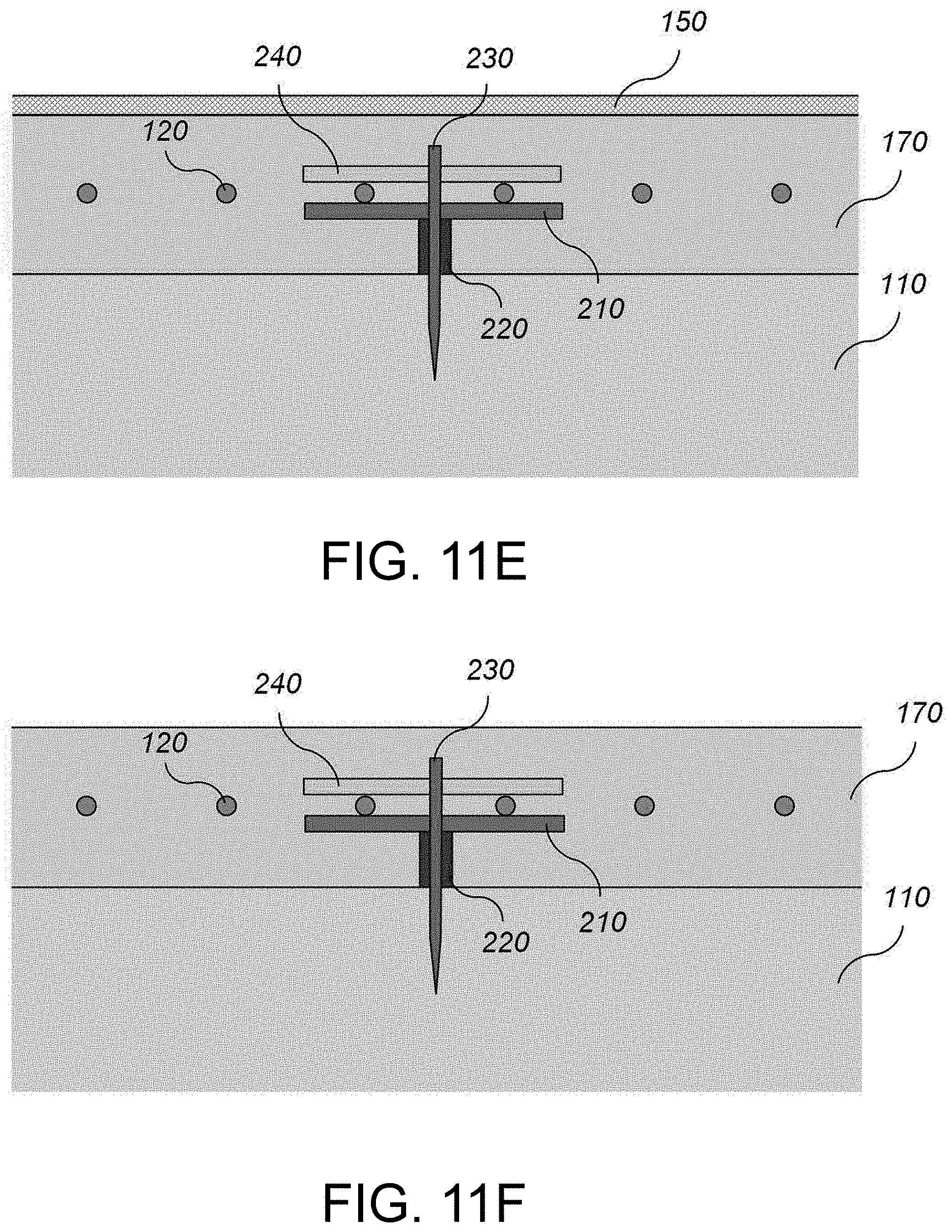 Patent US11773610 Figure 15 – Concrete structure strengthened using grid reinforcement material and non-shrink grout and method of strengthening the same