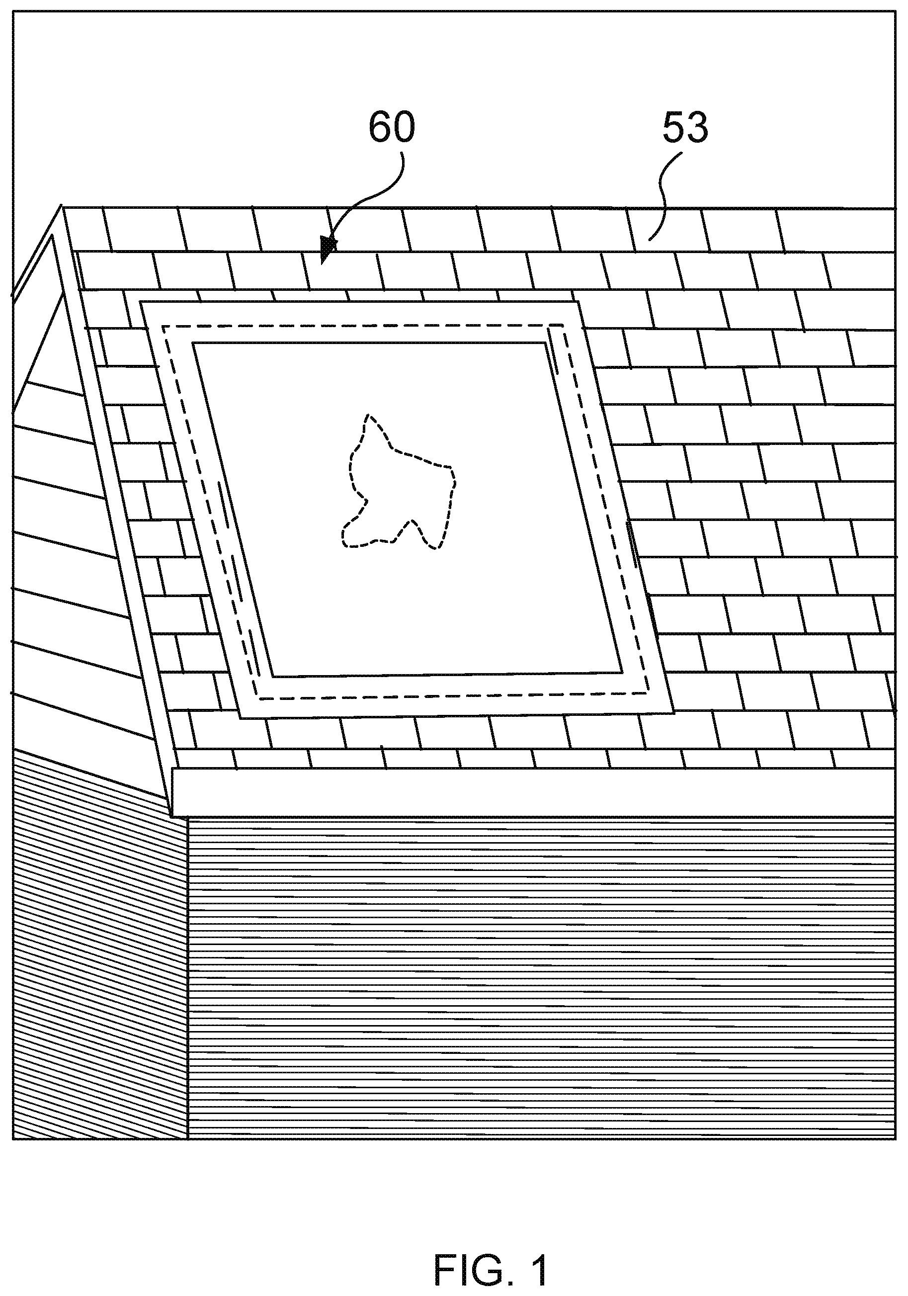 Patent US11773611 — Protective roof tarp and associated methods — Figure 1