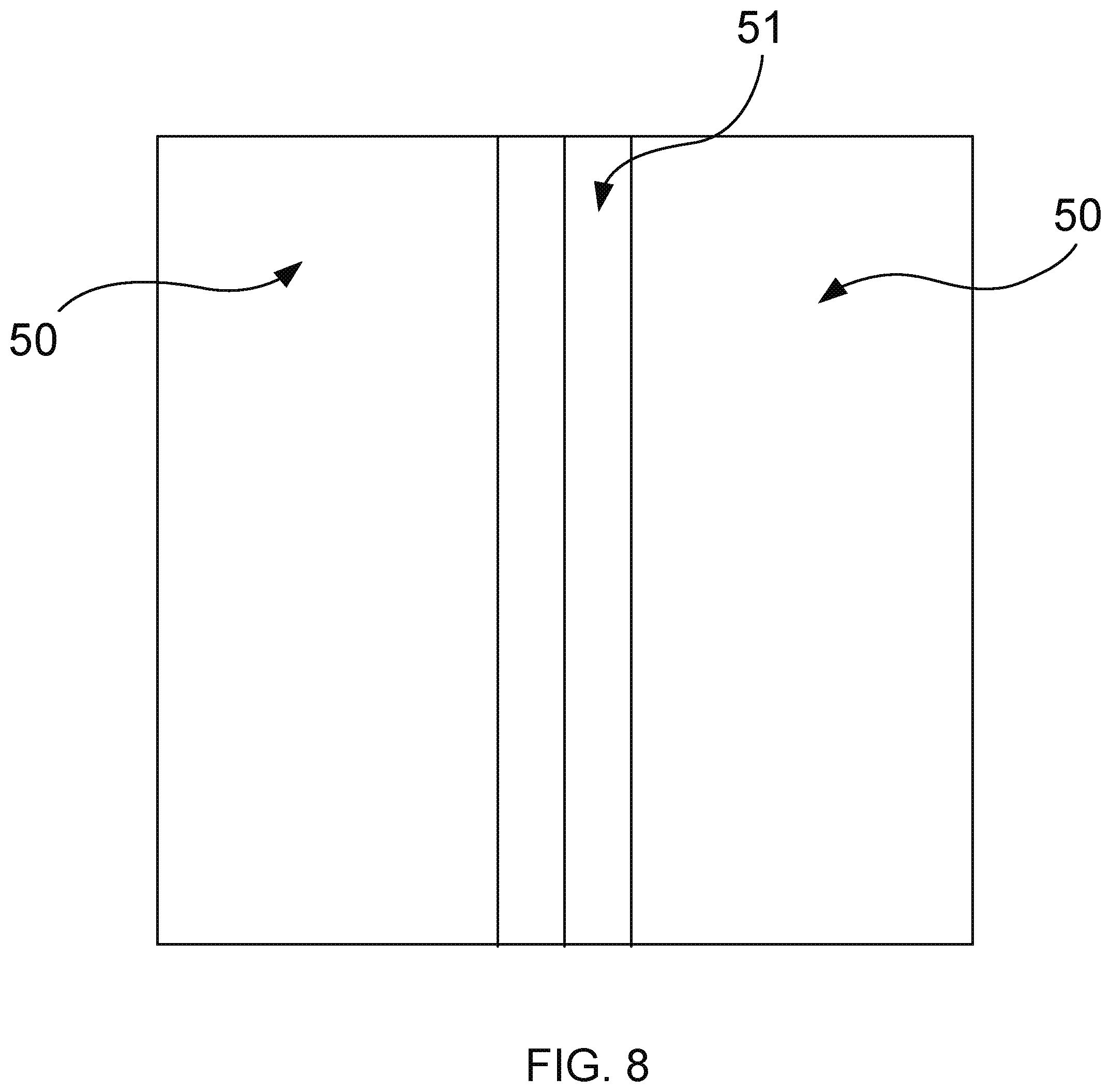 Patent US11773611 Figure 8 – Protective roof tarp and associated methods