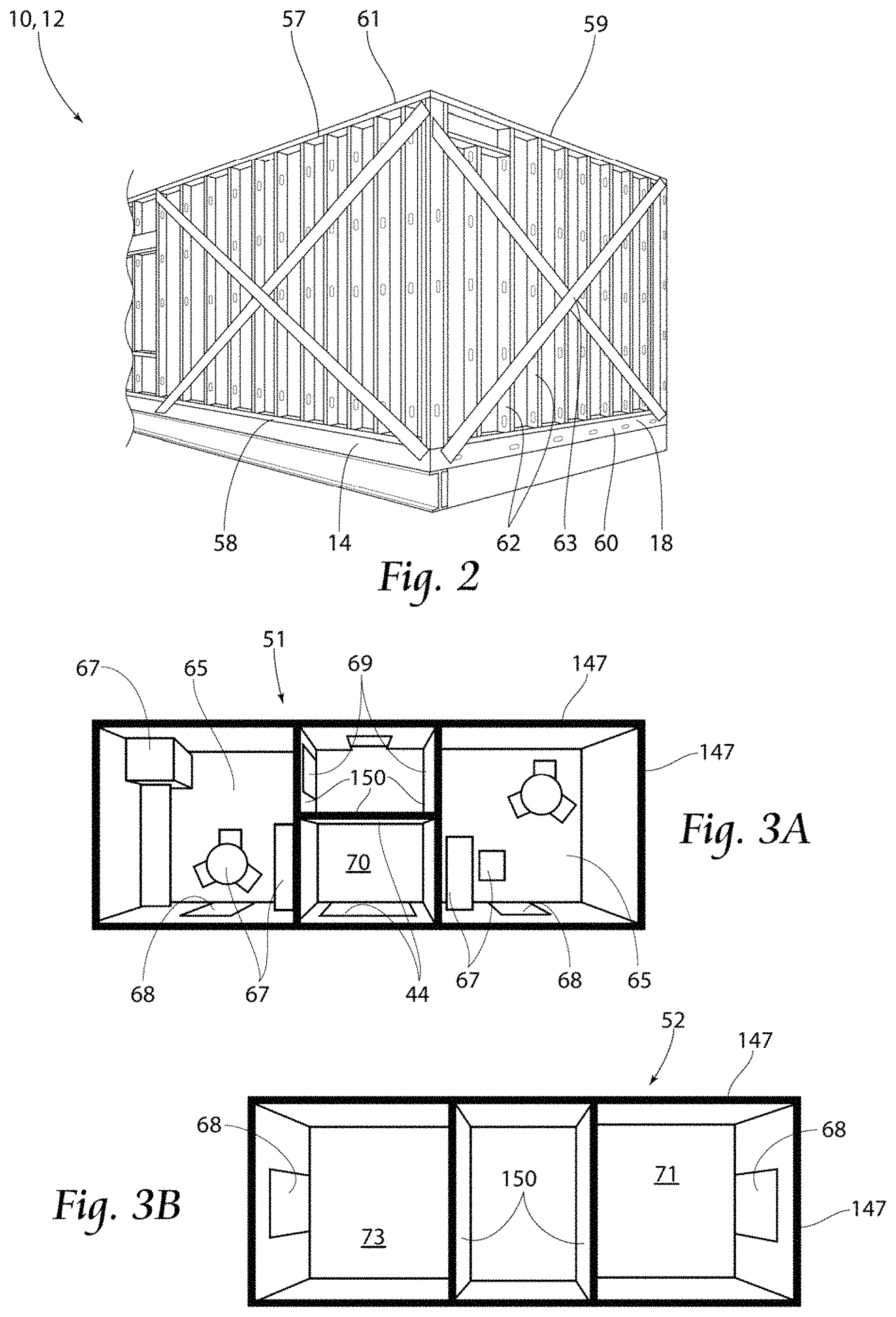 Patent US11773613 Figure 4 – Modular configurable hospital system and method
