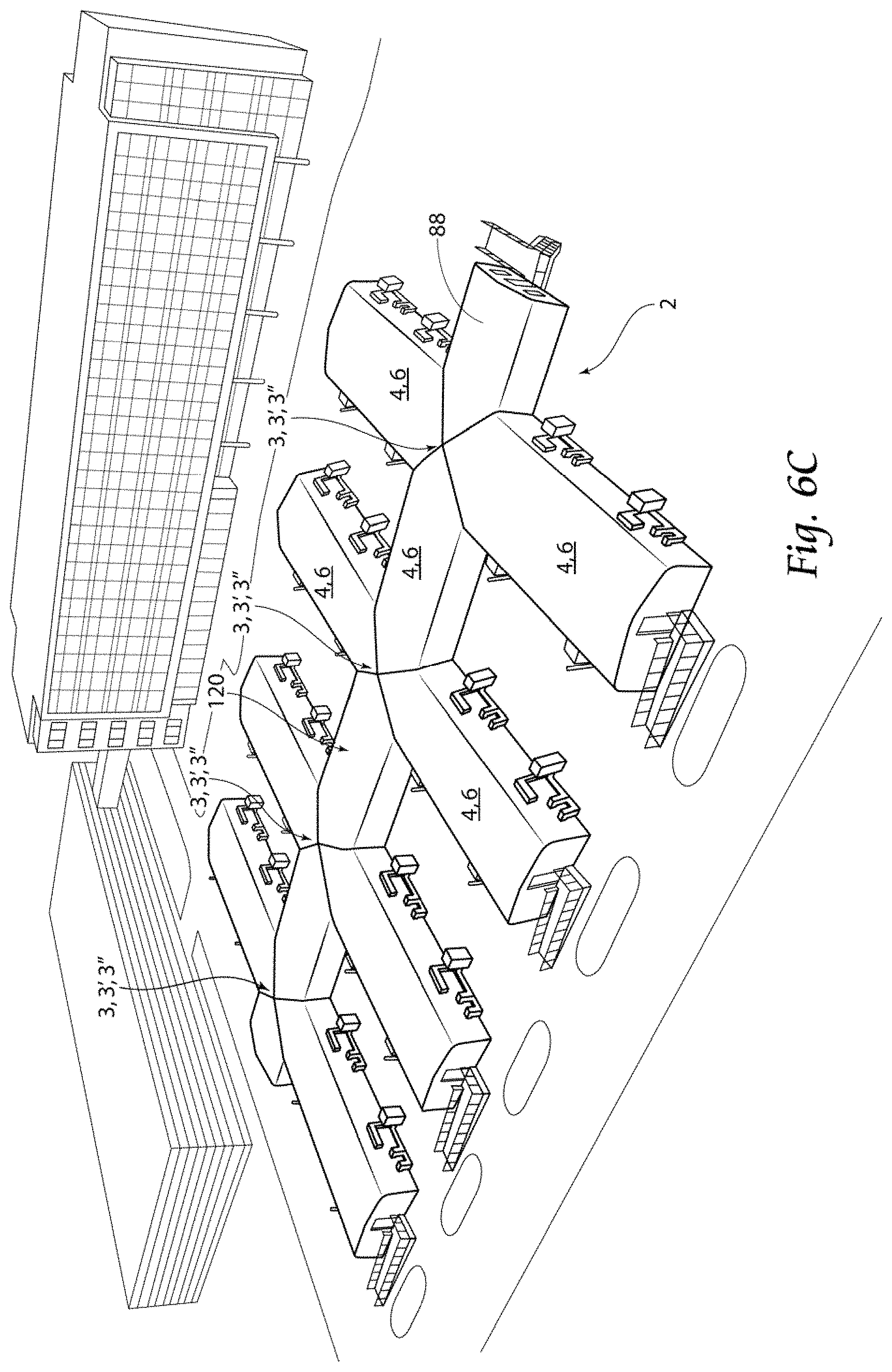 Patent US11773613 Figure 10 – Modular configurable hospital system and method
