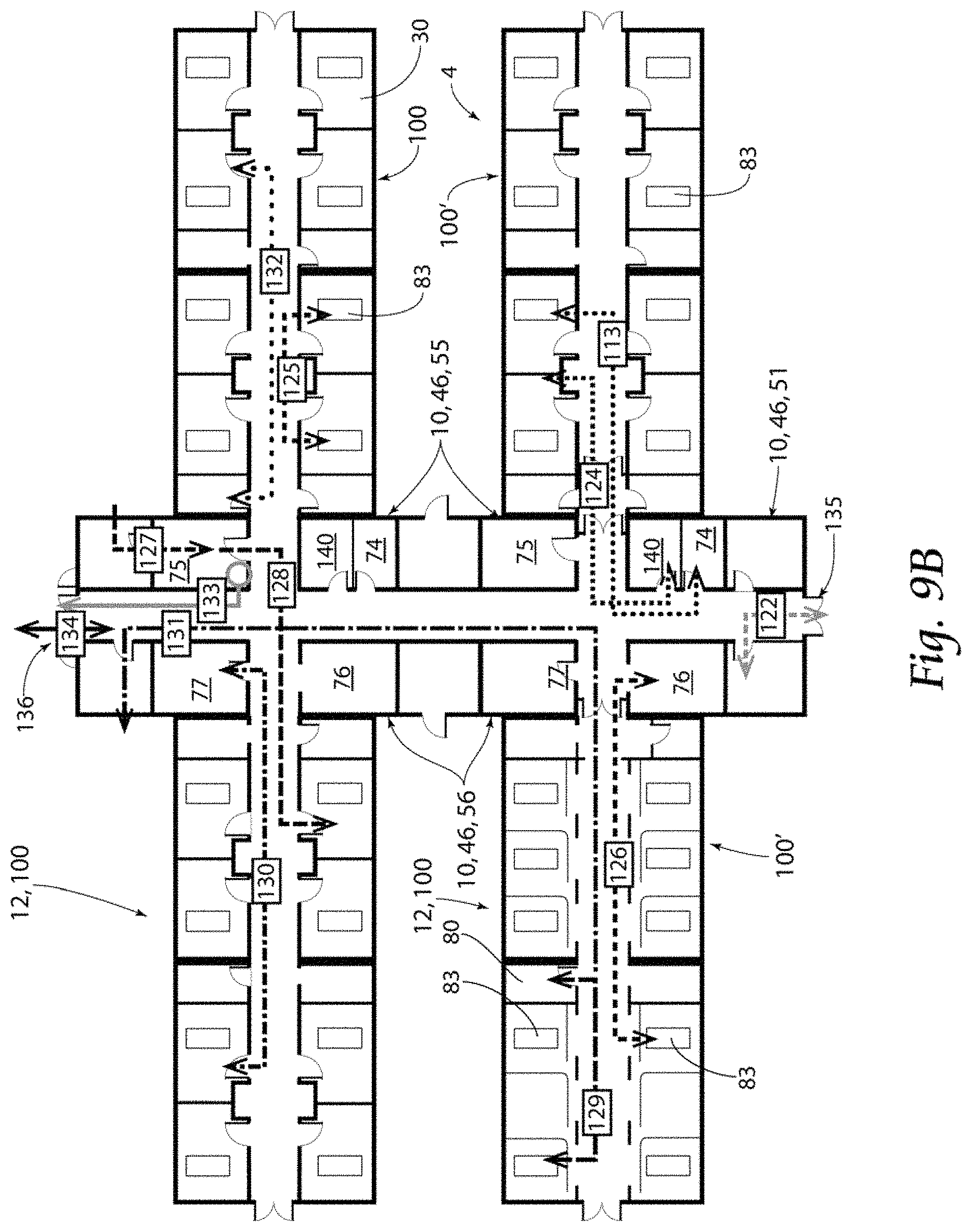 Patent US11773613 Figure 16 – Modular configurable hospital system and method