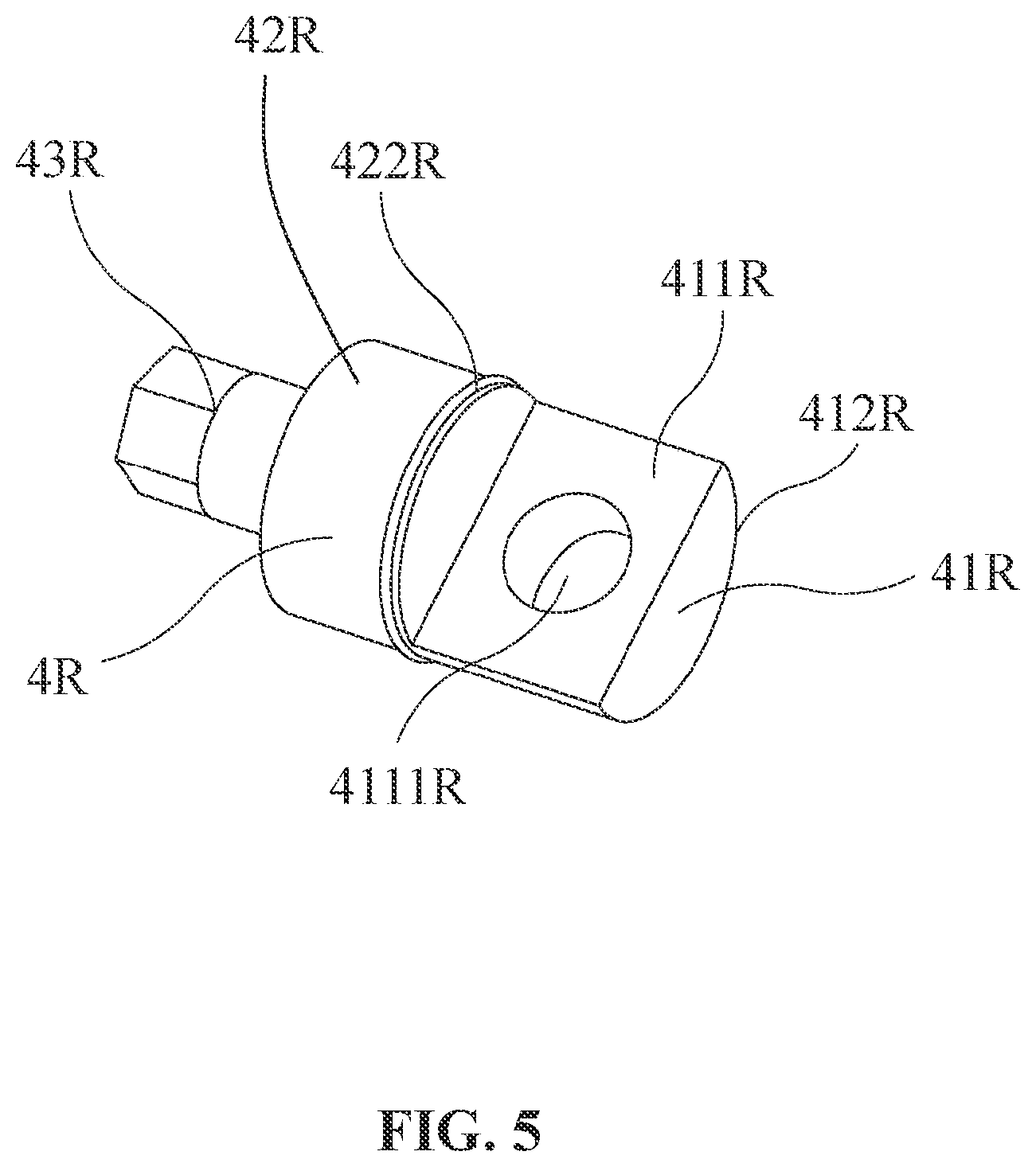 Patent US11773614 Figure 5 – Pool cleaner with releasable brush assembly