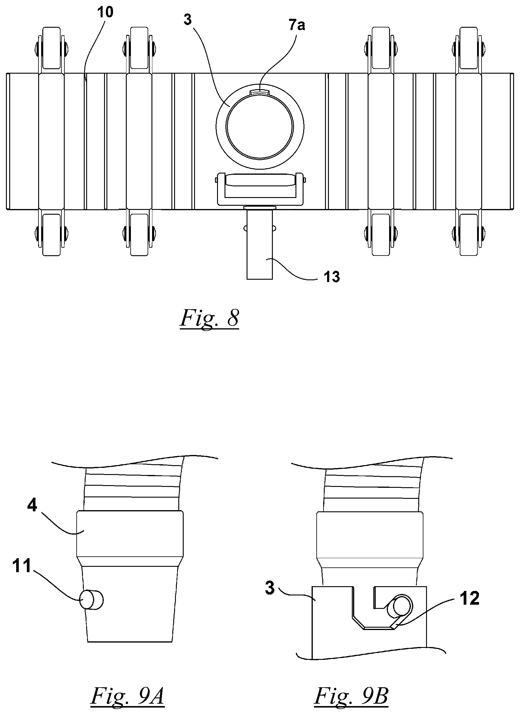 Patent US11773615 Figure 7 – Vacuum head and hose apparatus and related methods