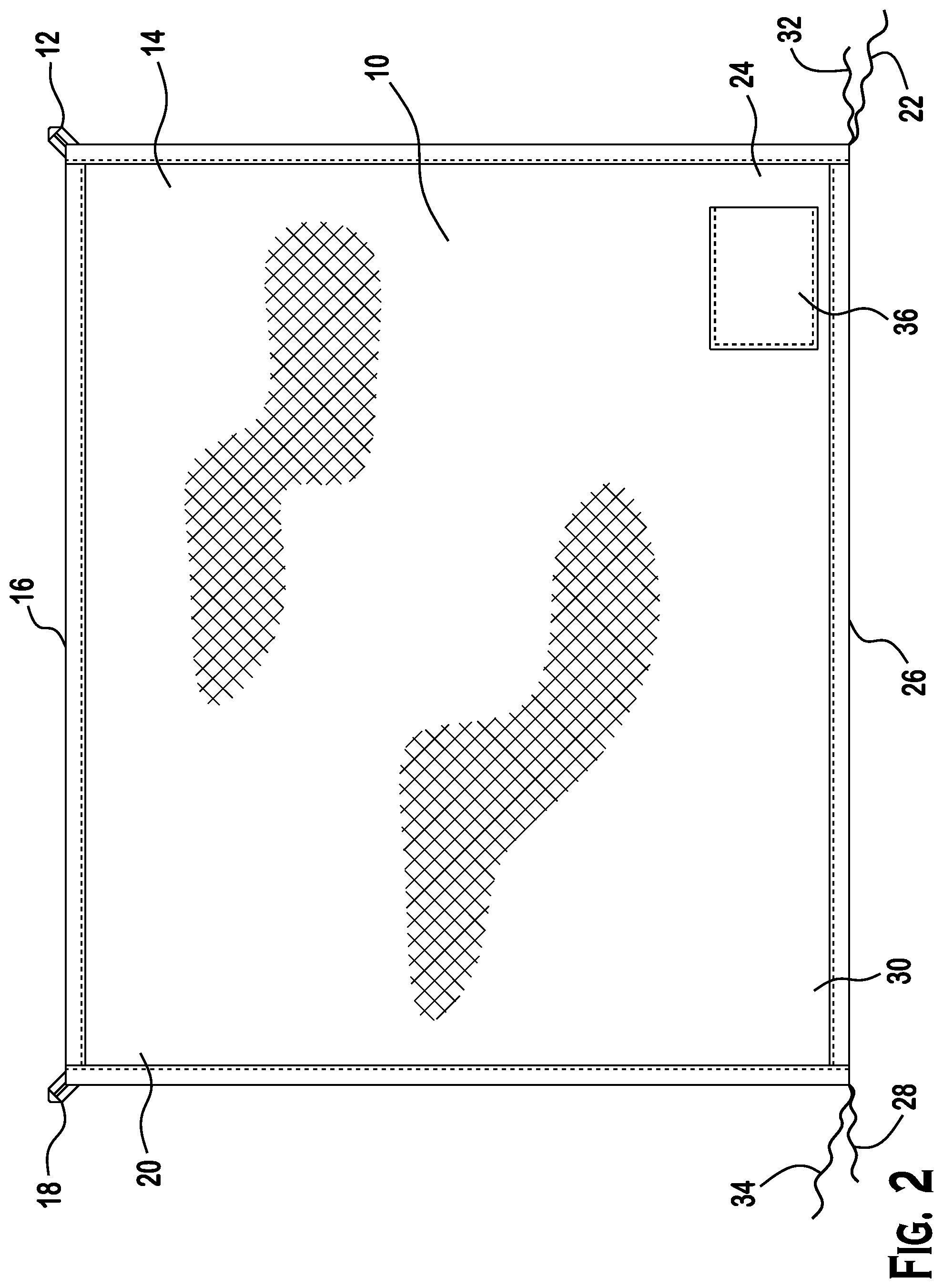 Patent US11773616 Figure 2 – Outdoor shelter and methods of deploying the outdoor shelter