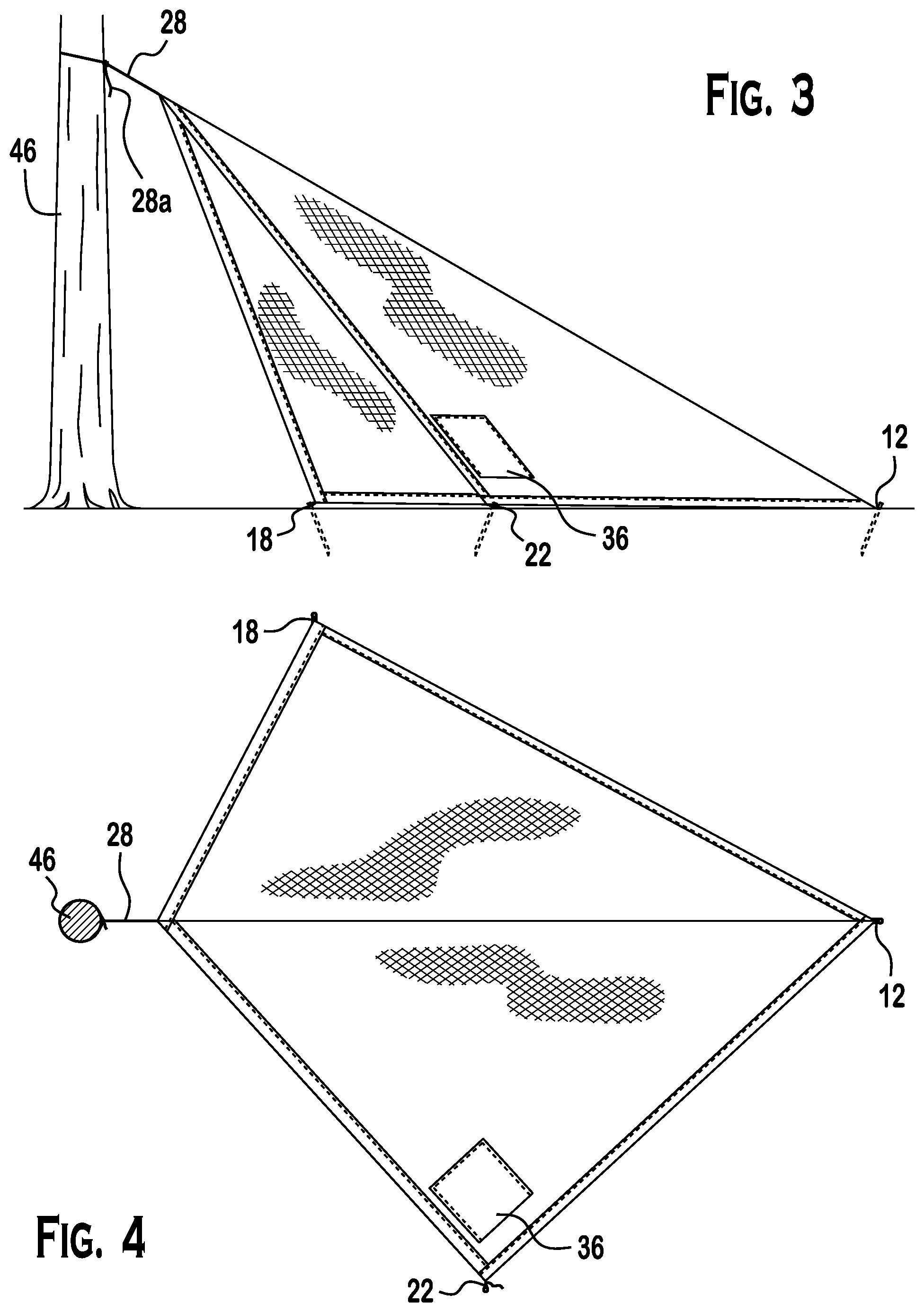 Patent US11773616 Figure 3 – Outdoor shelter and methods of deploying the outdoor shelter