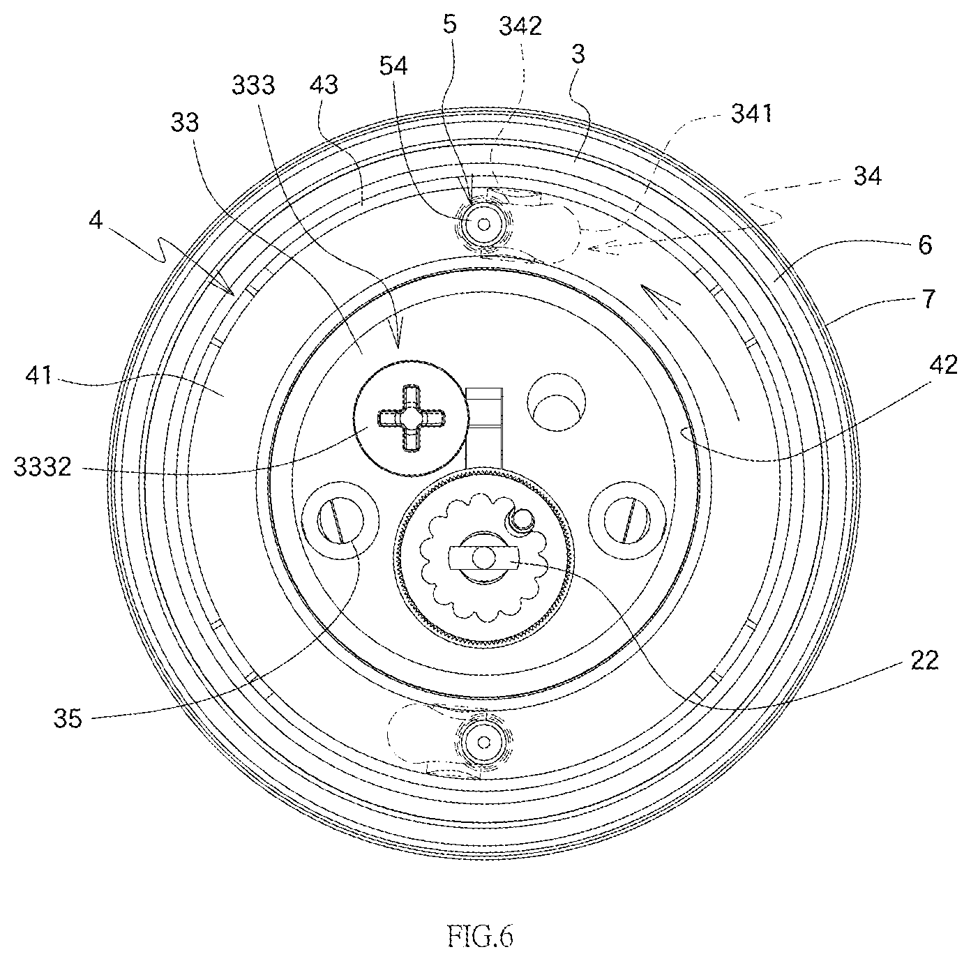 Patent US11773620 Figure 6 – Auxiliary lock with reinforcement structure