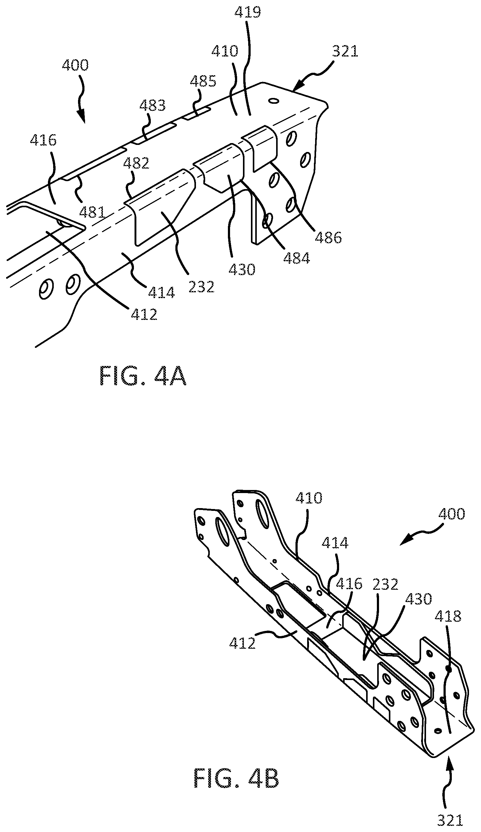 Patent US11773623 Figure 3 – Systems and methods for high visibility latch handle