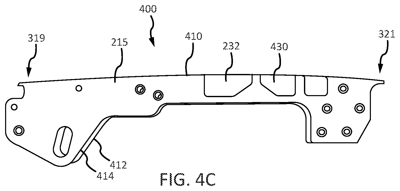 Patent US11773623 Figure 4 – Systems and methods for high visibility latch handle