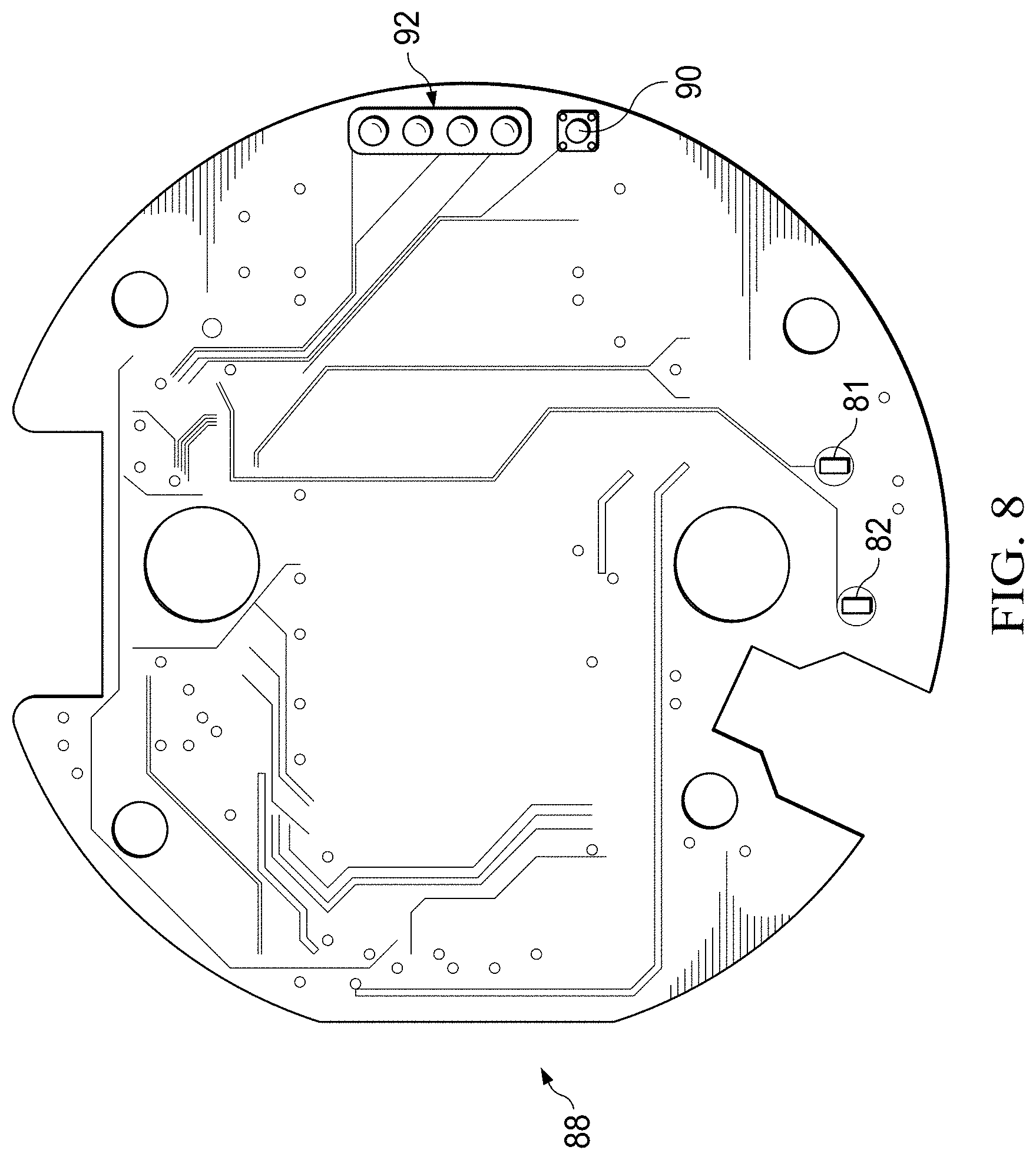 Patent US11773626 Figure 8 – Systems and methods for facilitating logistics