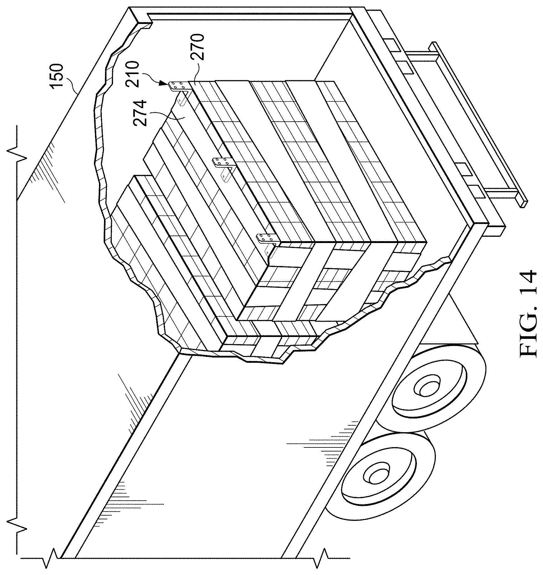 Patent US11773626 Figure 14 – Systems and methods for facilitating logistics