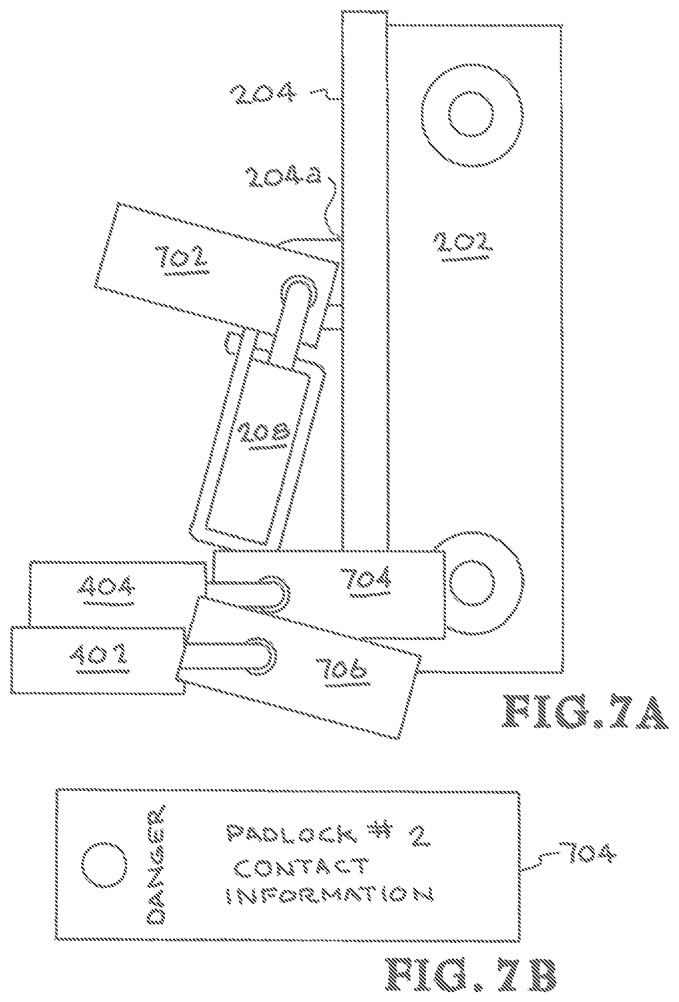 Patent US11773627 Figure 6 – Lock out tag out padlock