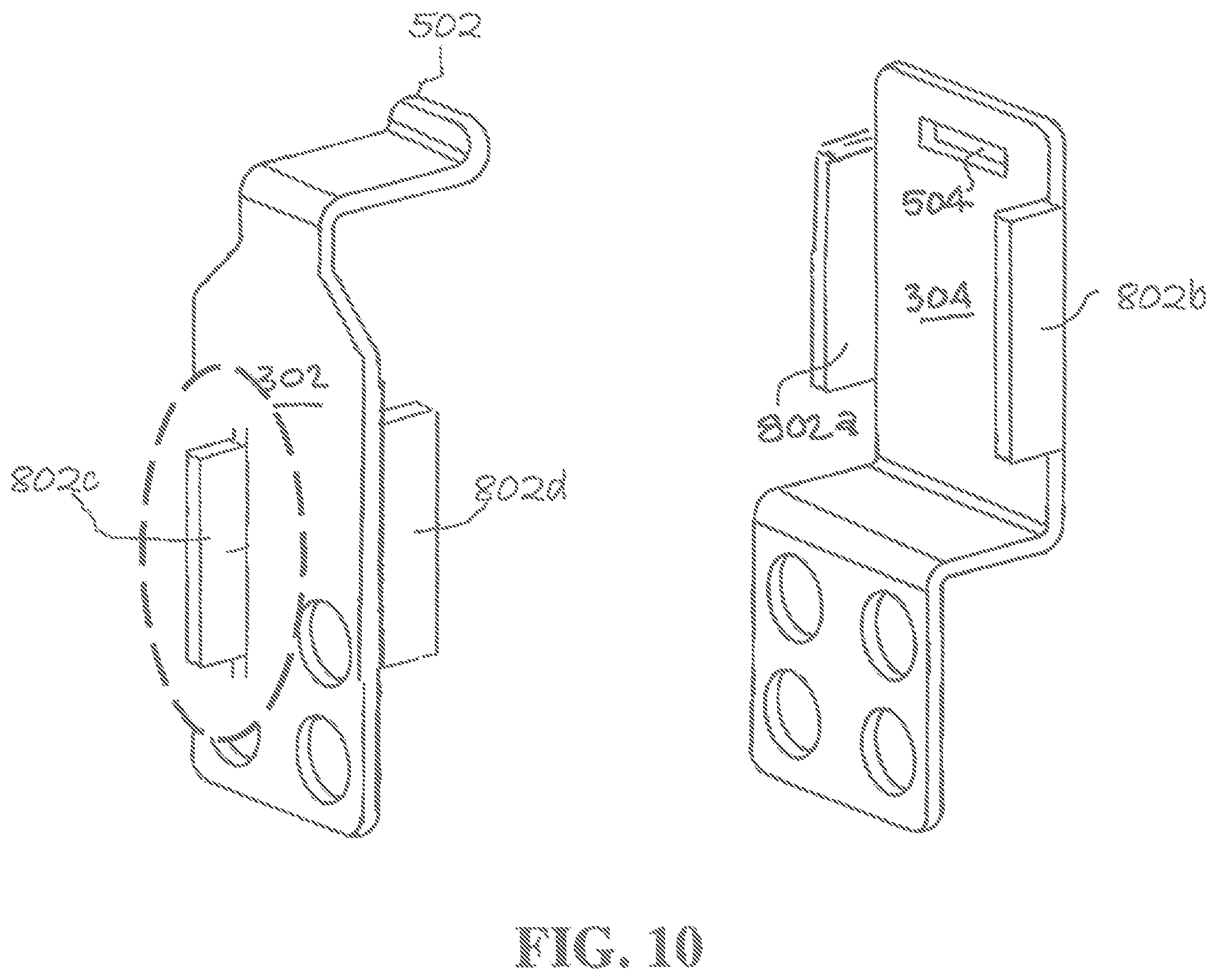 Patent US11773627 Figure 8 – Lock out tag out padlock