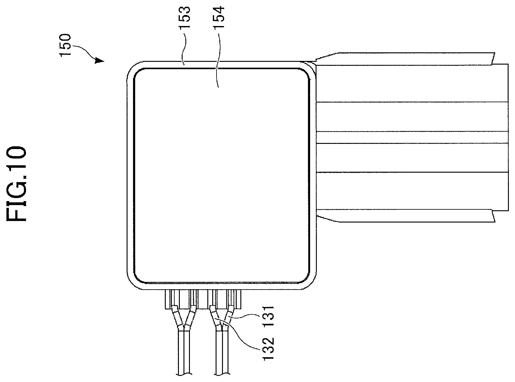 Patent US11773629 Figure 10 – Operation detection device and door handle