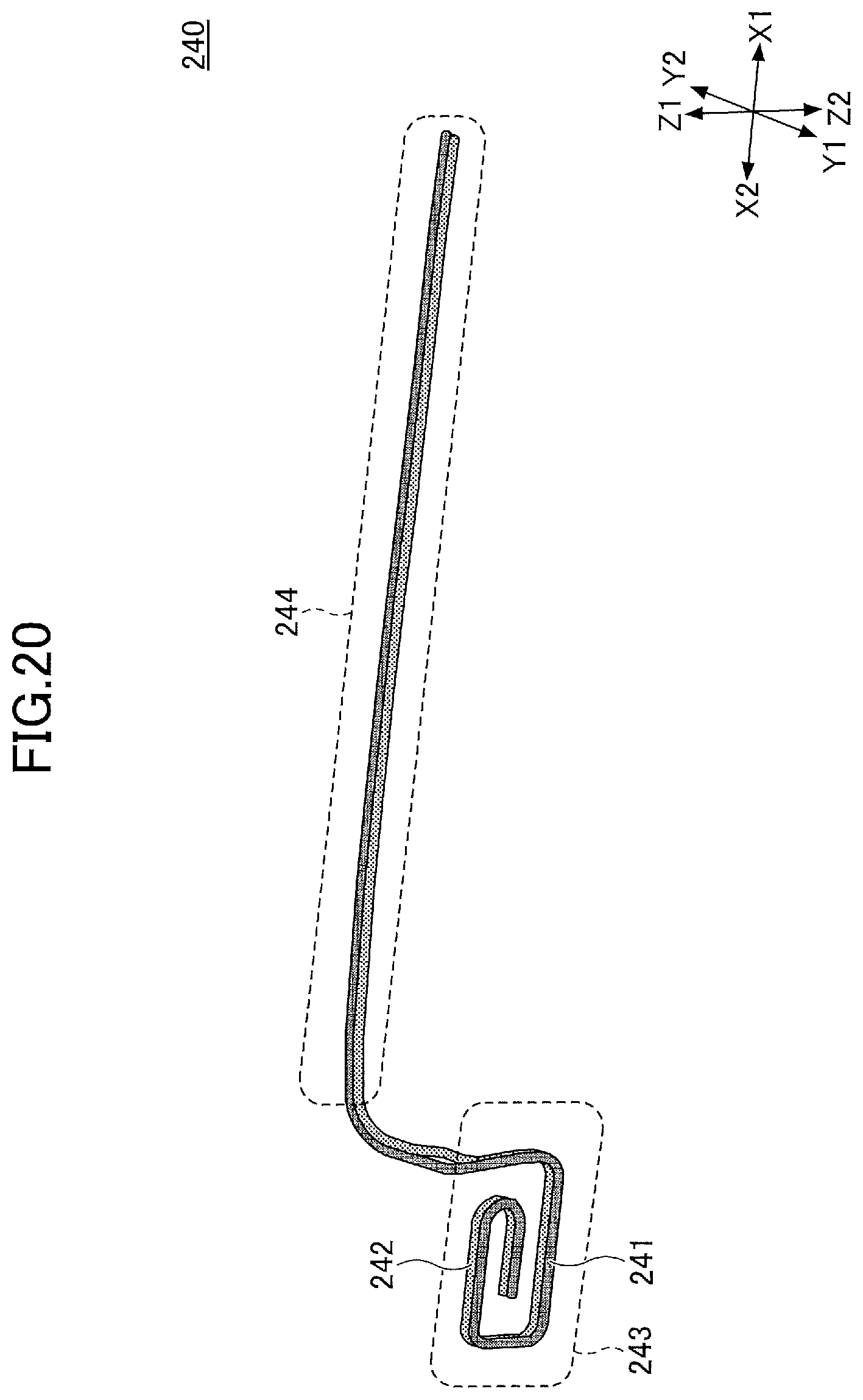 Patent US11773629 Figure 20 – Operation detection device and door handle