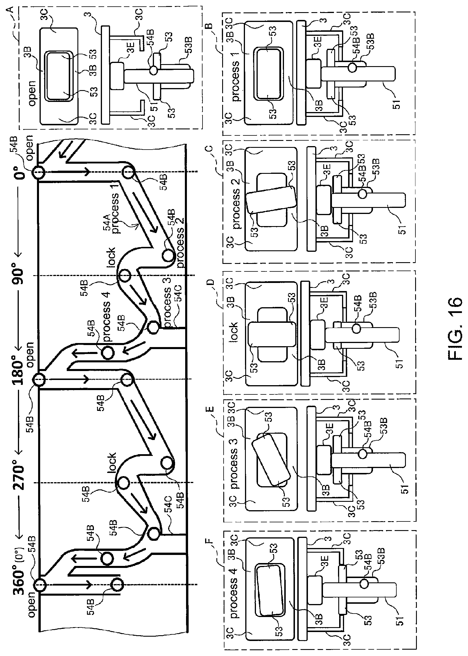 Patent US11773631 Figure 16 – Cover opening-closing device