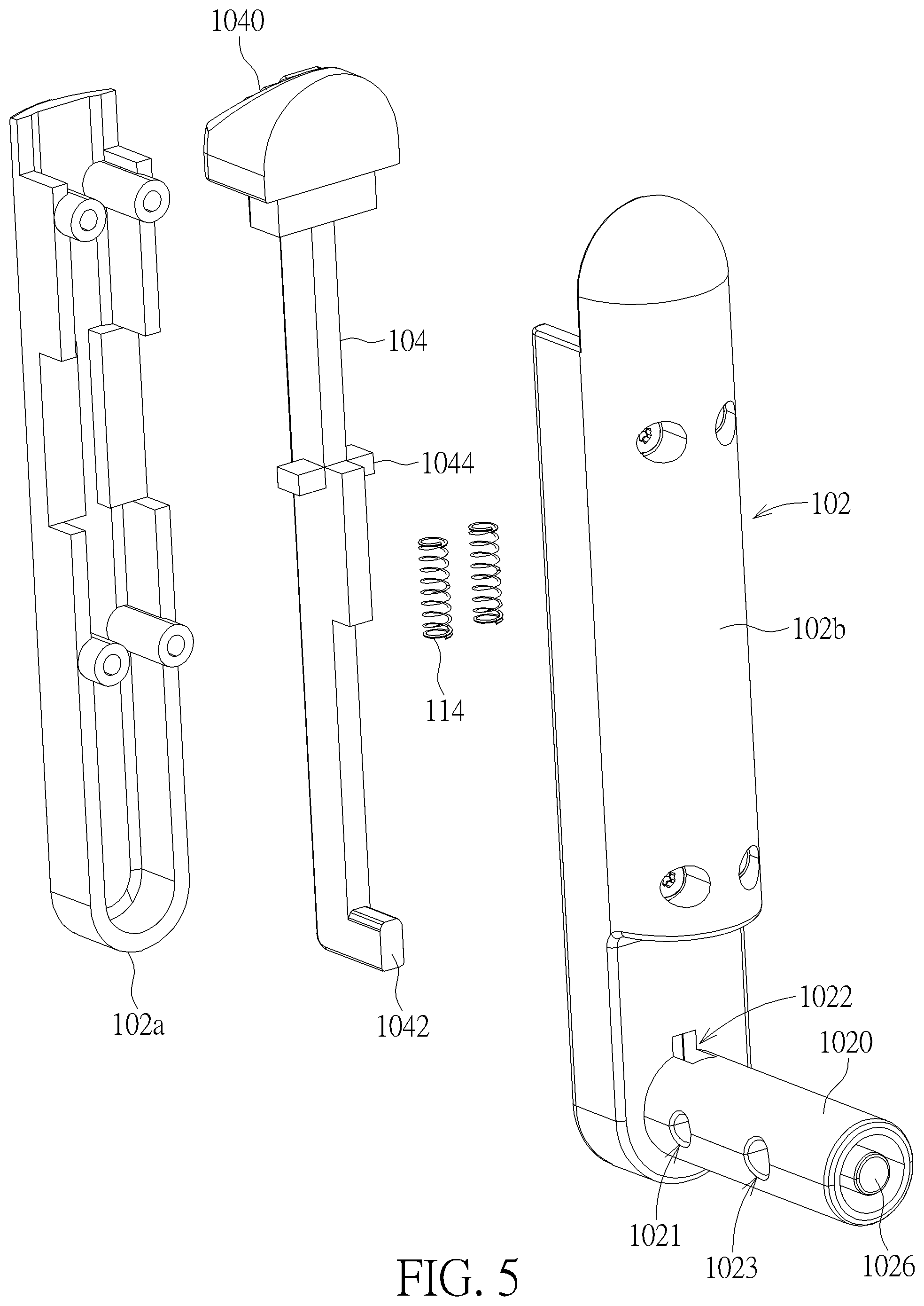 Patent US11773633 Figure 5 – Unlock mechanism and server