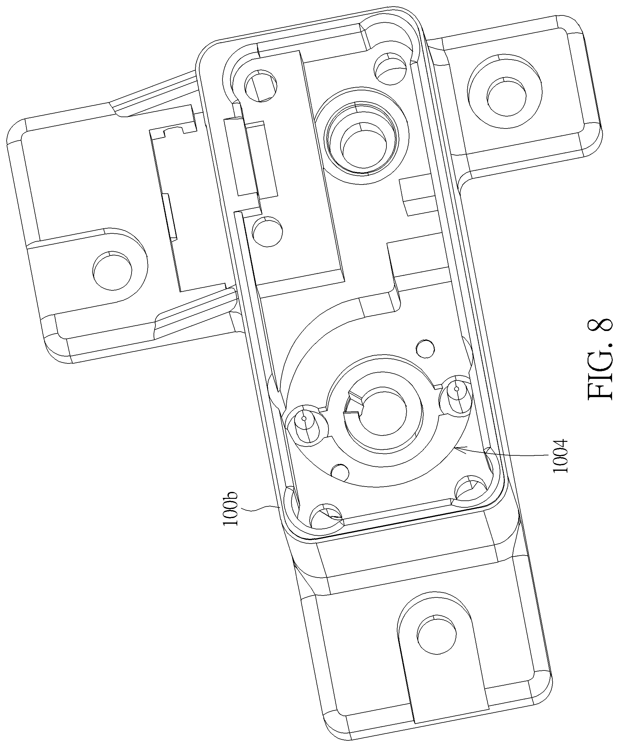 Patent US11773633 Figure 8 – Unlock mechanism and server