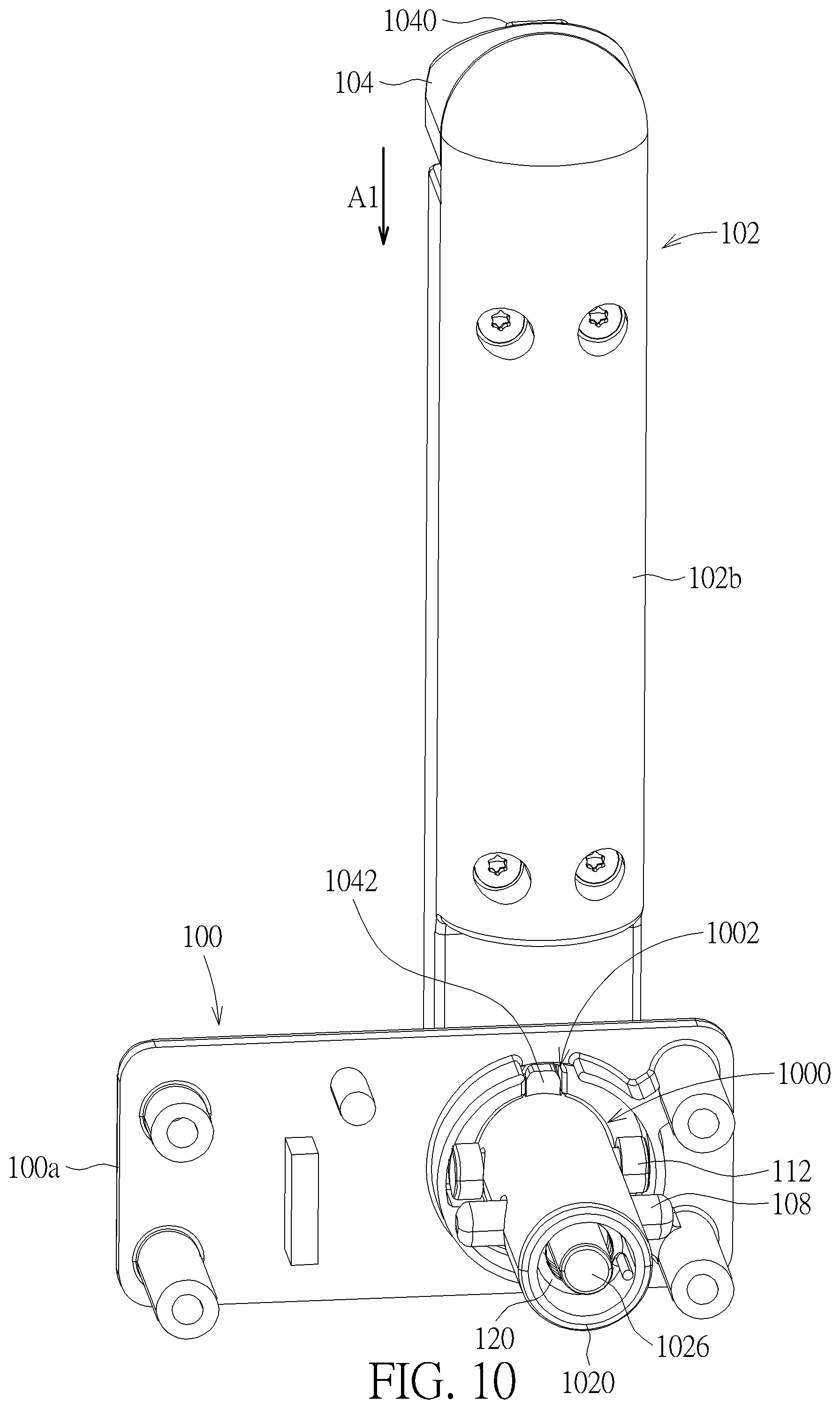 Patent US11773633 Figure 10 – Unlock mechanism and server