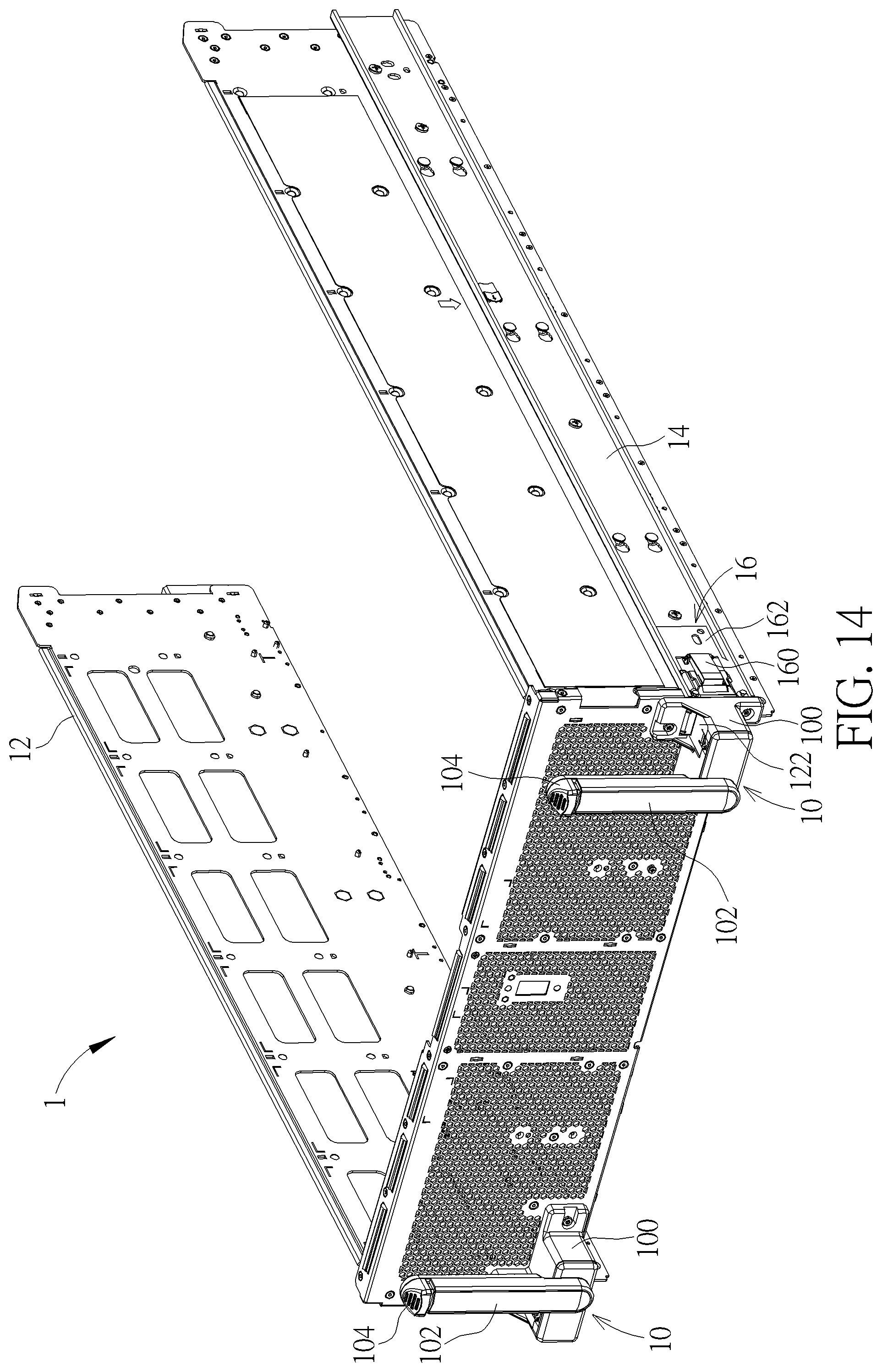 Patent US11773633 Figure 14 – Unlock mechanism and server