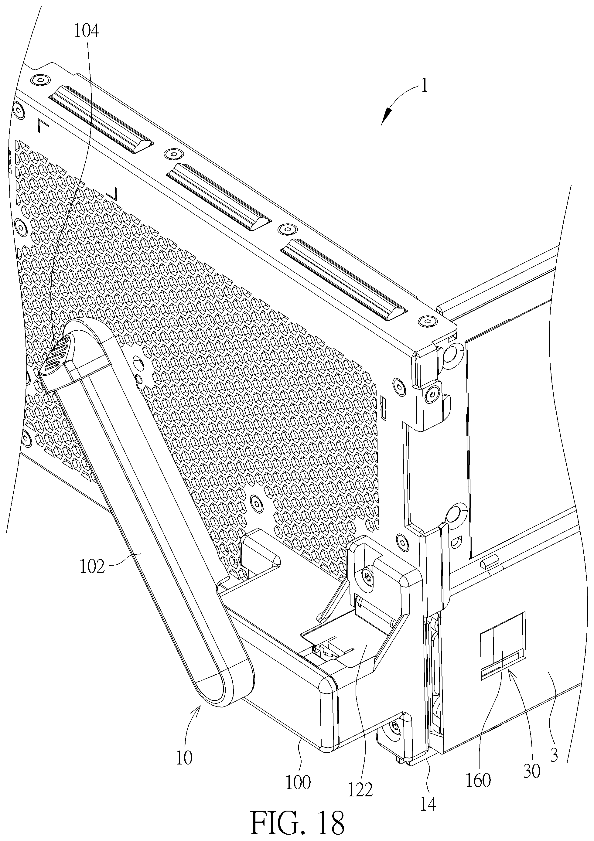 Patent US11773633 Figure 18 – Unlock mechanism and server
