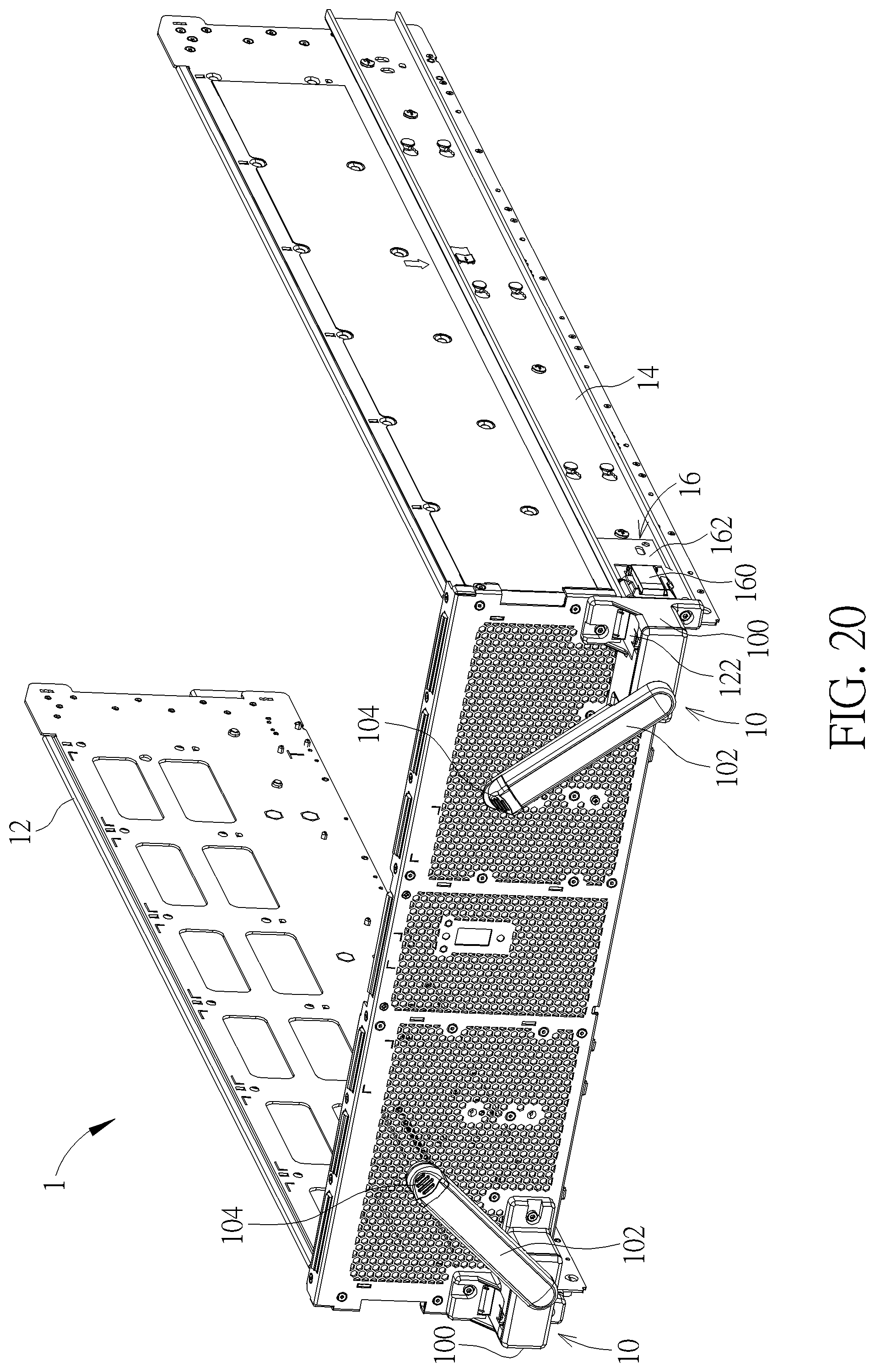 Patent US11773633 Figure 20 – Unlock mechanism and server