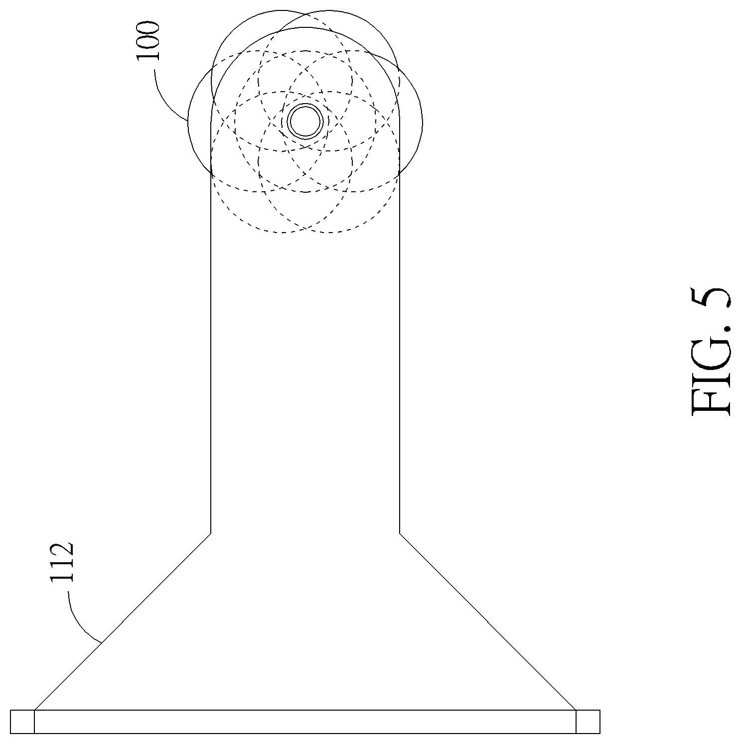 Patent US11773635 Figure 5 – Hinge module and electronic device