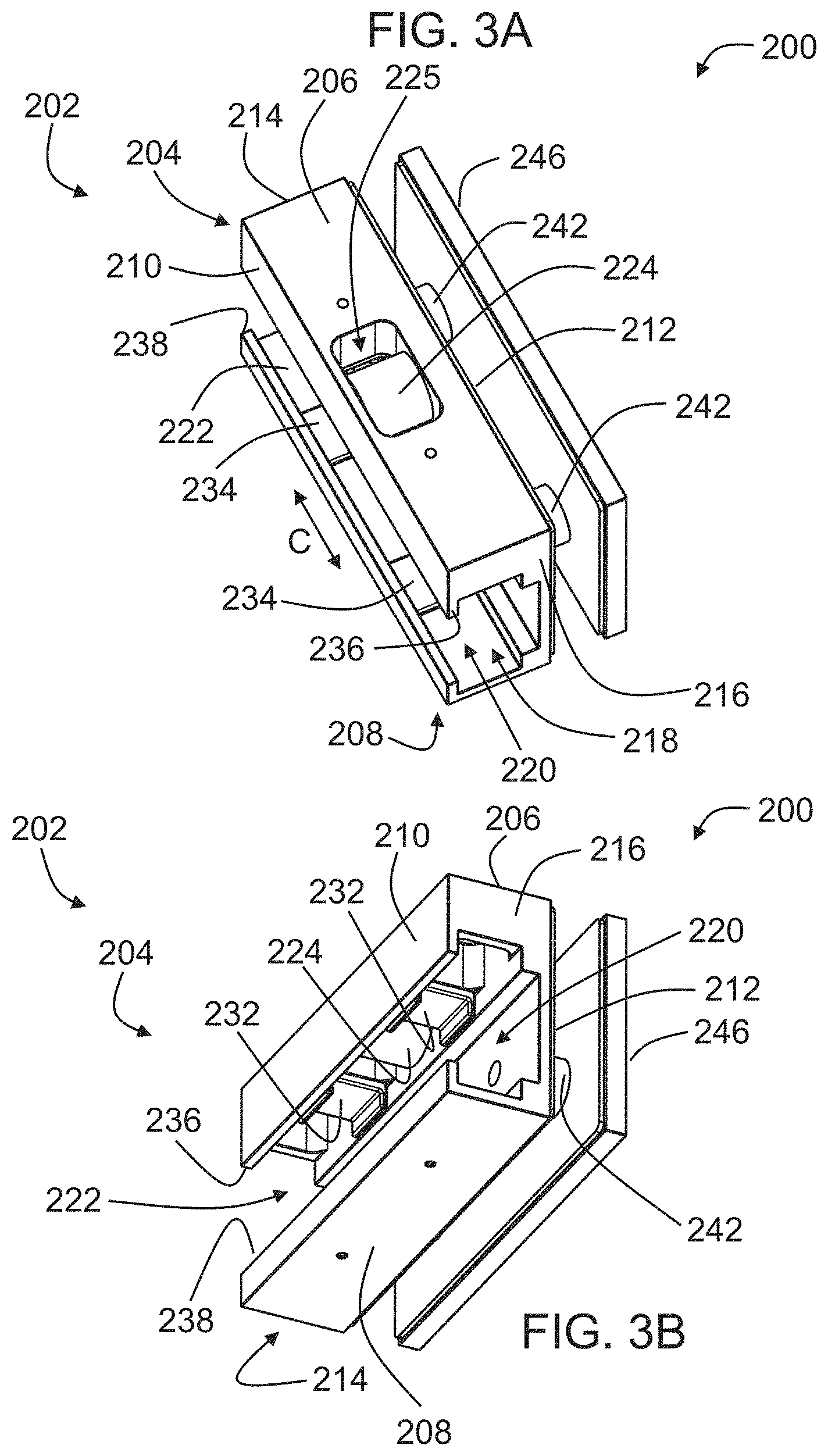 Patent US11773636 Figure 3 – Sliding panel system and method